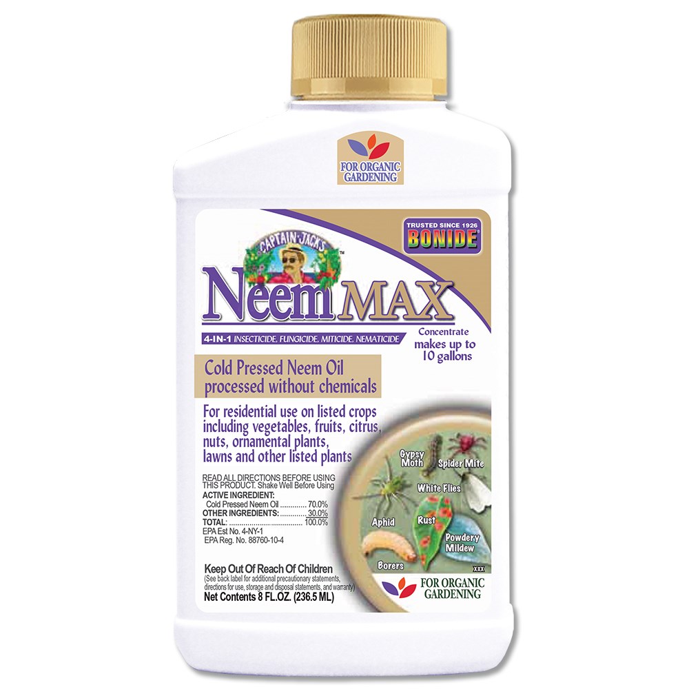 Captain Jacks 8oz Neem Max — priced per each; minimum 12; multiples of 12