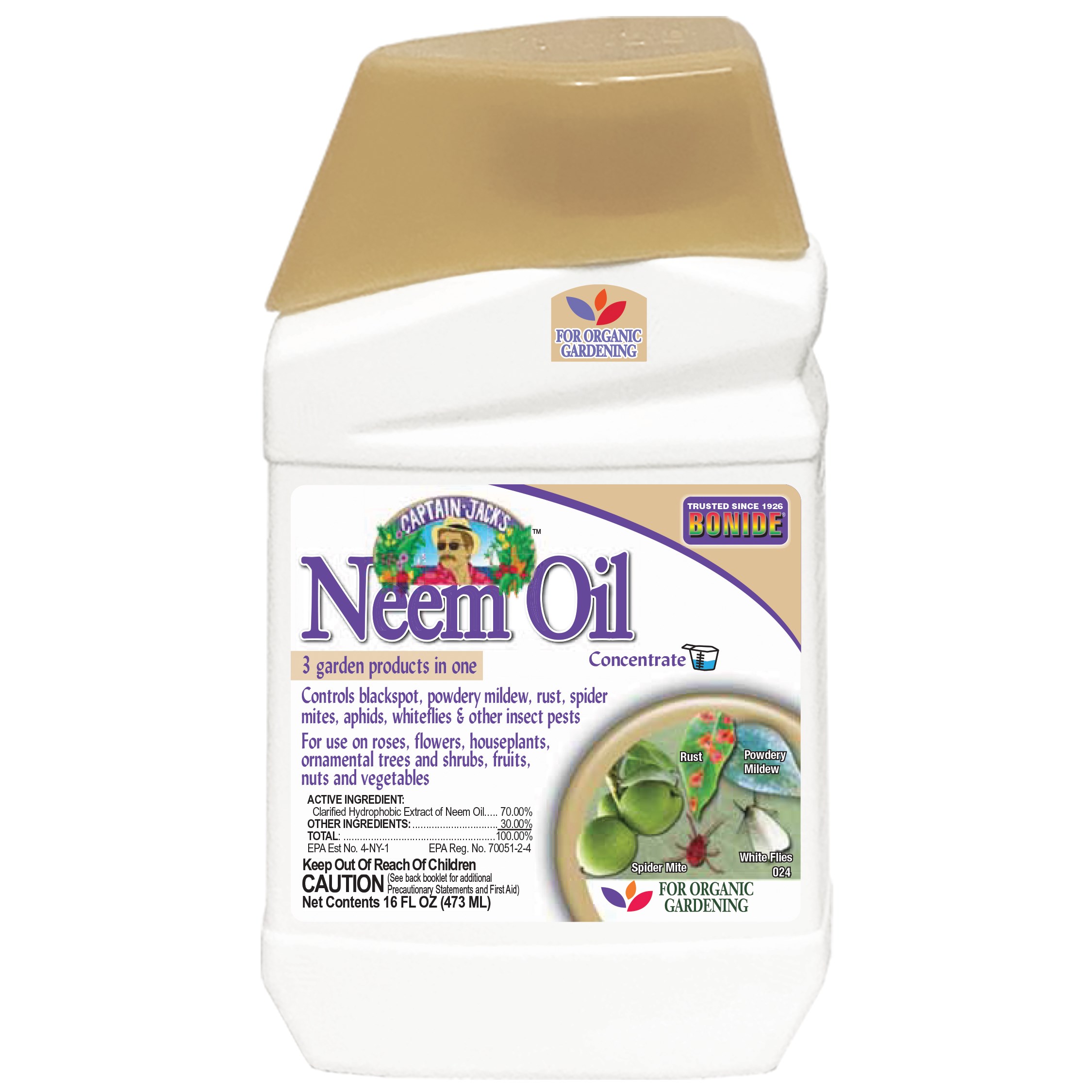 Bonide Pt Neem Oil Conc — priced per each; minimum 12; multiples of 12