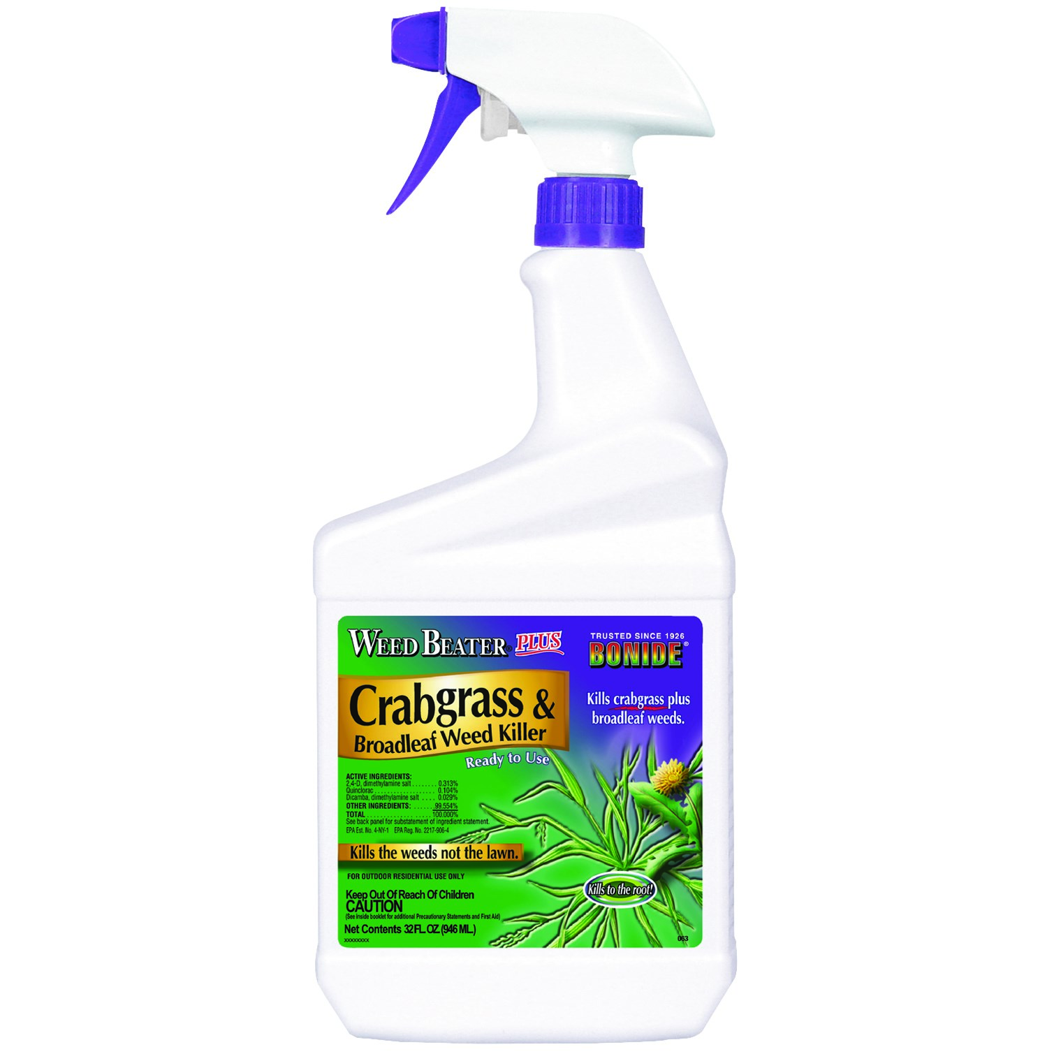Bonide Qt Weed Beater Plus Crabgrass RTU — priced per each; minimum 12; multiples of 12