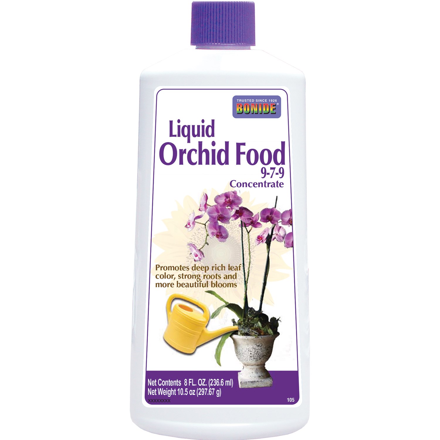 Bonide 8oz Conc Orchid Plant Food 9-7-9 — priced per each; minimum 12; multiples of 12