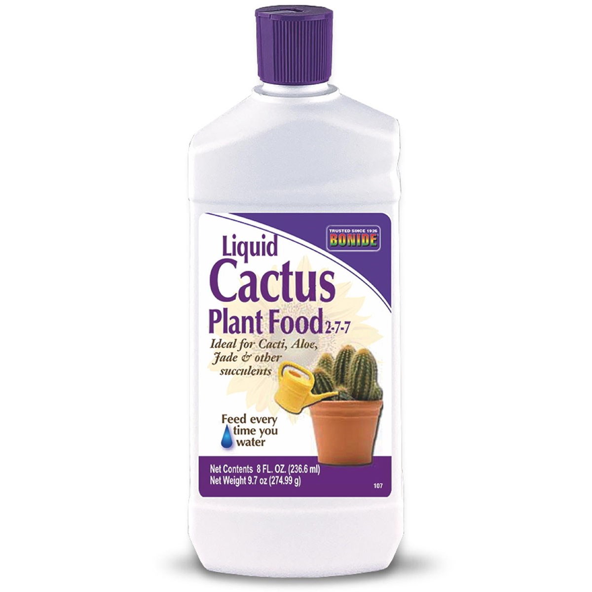 Bonide 8oz Liquid Cactus Food 2-4-7 — priced per each; minimum 12; multiples of 12