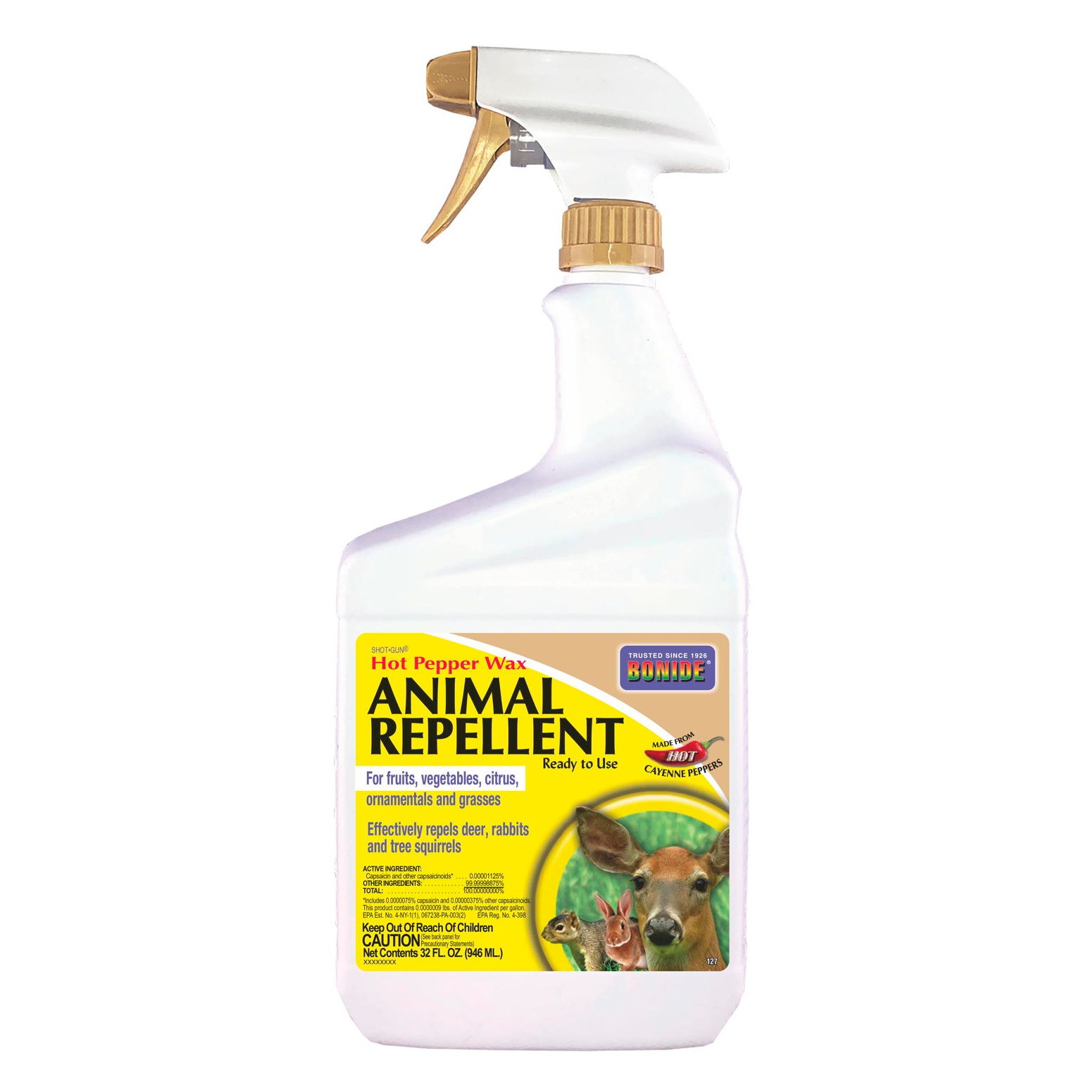 Bonide Qt RTU Hot Pepper Wax Animal Repellent — priced per each; minimum 12; multiples of 12