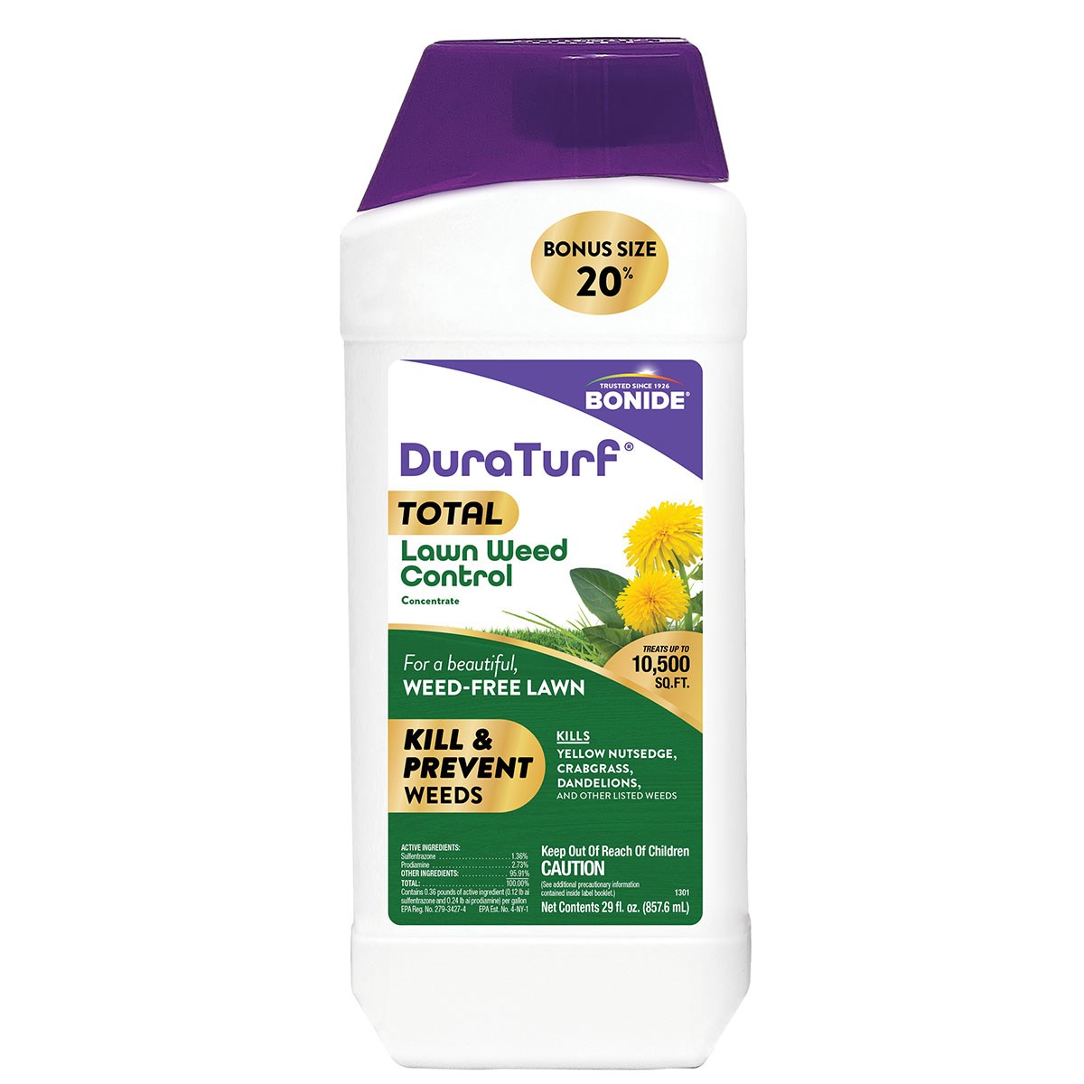 DuraTurf 29oz Total Weed Control Concentrate — priced per each; minimum 6; multiples of 6