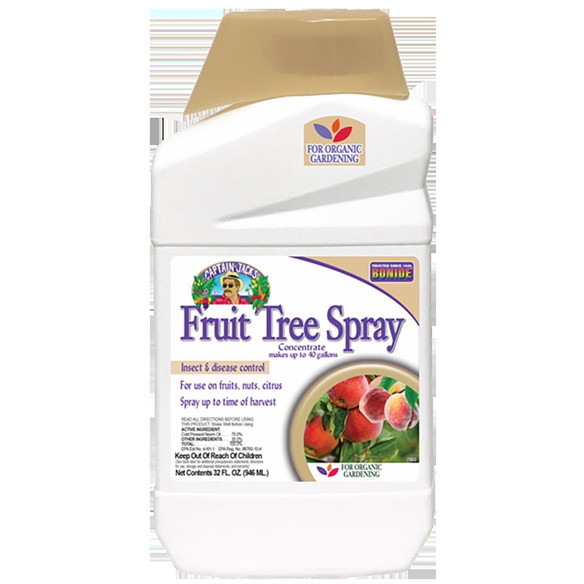Capt Jacks Qt Fruit Tree Spray Conc — priced per each; minimum 6; multiples of 6