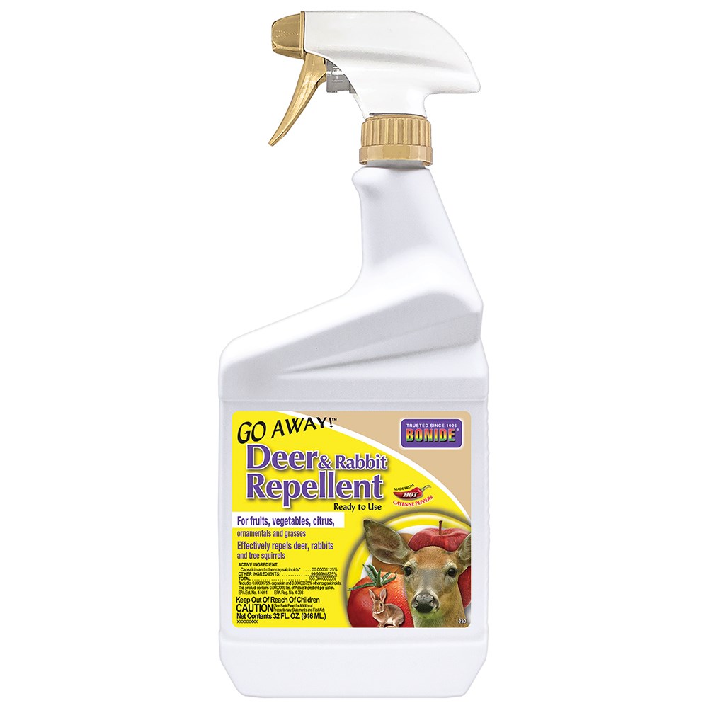 Bonide Qt Go Away Deer & Rabbit Veg RTU — priced per each; minimum 6; multiples of 6