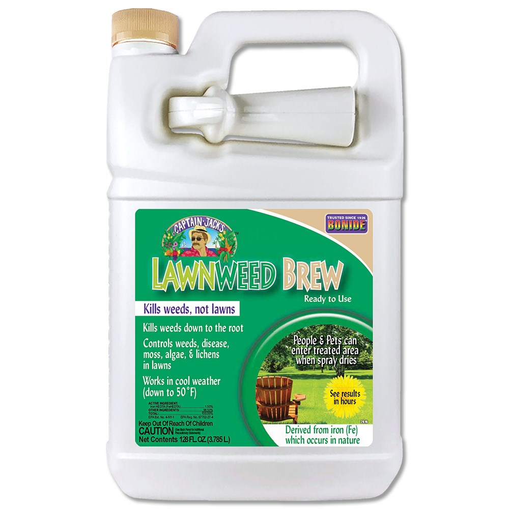 Captain Jacks 128oz Lawnweed Brew RTU — priced per each; minimum 4; multiples of 4