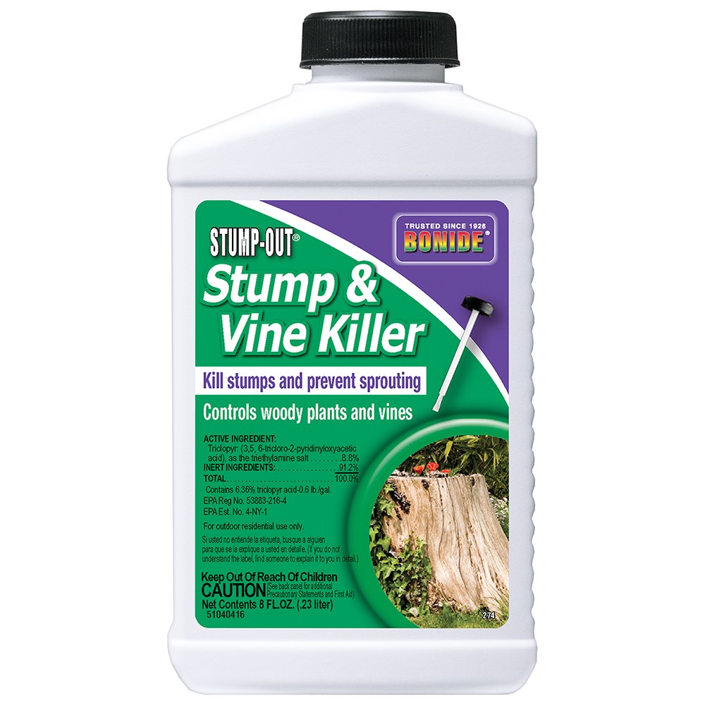 Bonide 8oz Vine & Stump Killer Concentrate — priced per each; minimum 6; multiples of 6