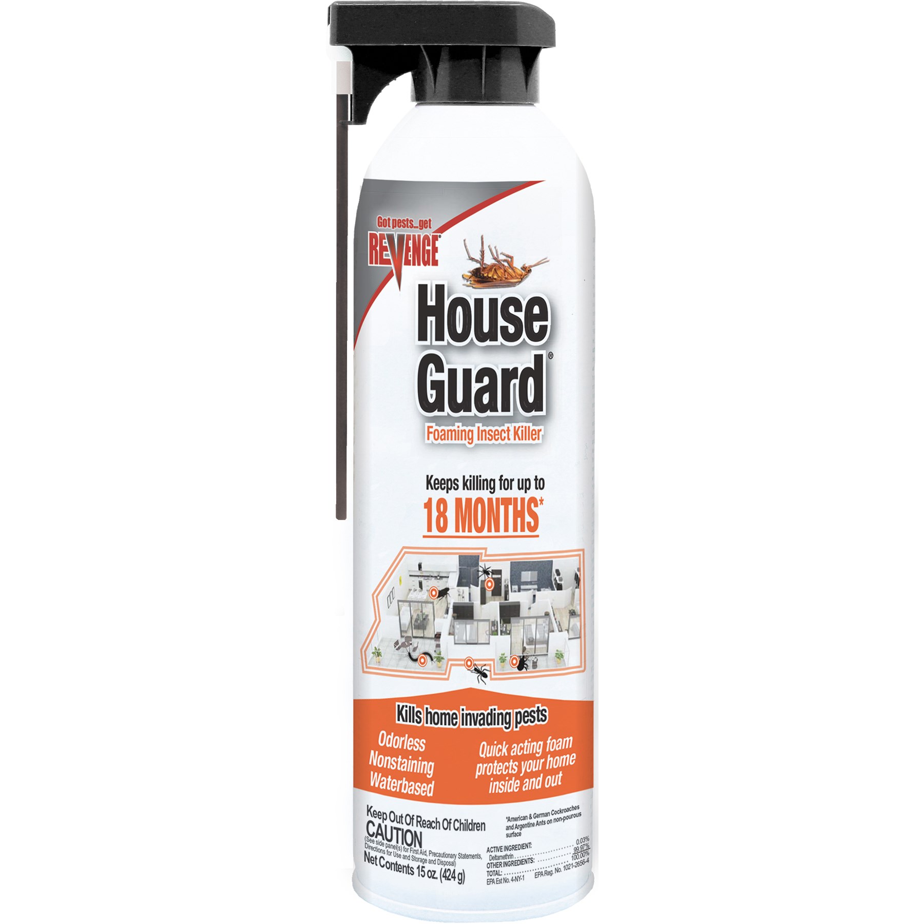 Bonide 15oz Revenge House Guard Aerosol — priced per each; minimum 12; multiples of 12