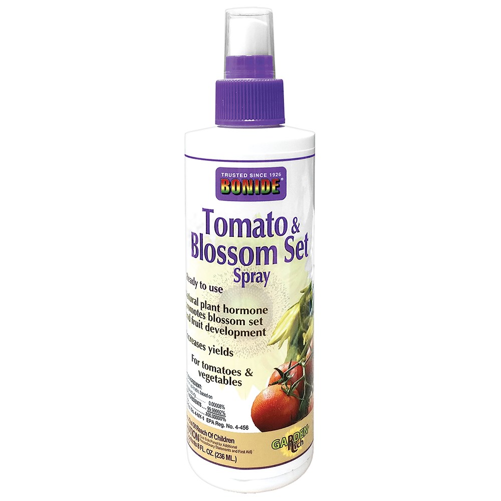Bonide 8oz Tomato & Blossom Set Spray RTU — priced per each; minimum 6; multiples of 6