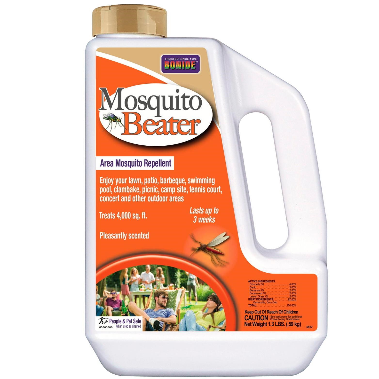 Bonide 4m Mosquito Beater Natural Granules — priced per each; minimum 12; multiples of 12