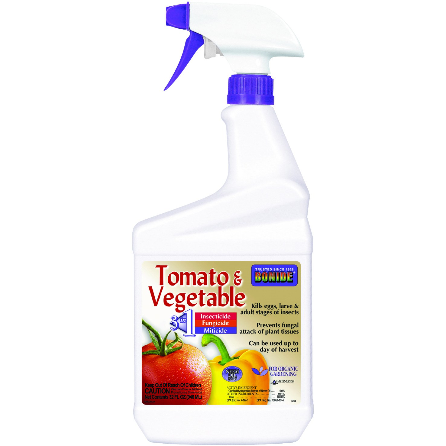 Captain Jacks Qt Tomato Vegetable 3 in 1 RTU — priced per each; minimum 6; multiples of 6