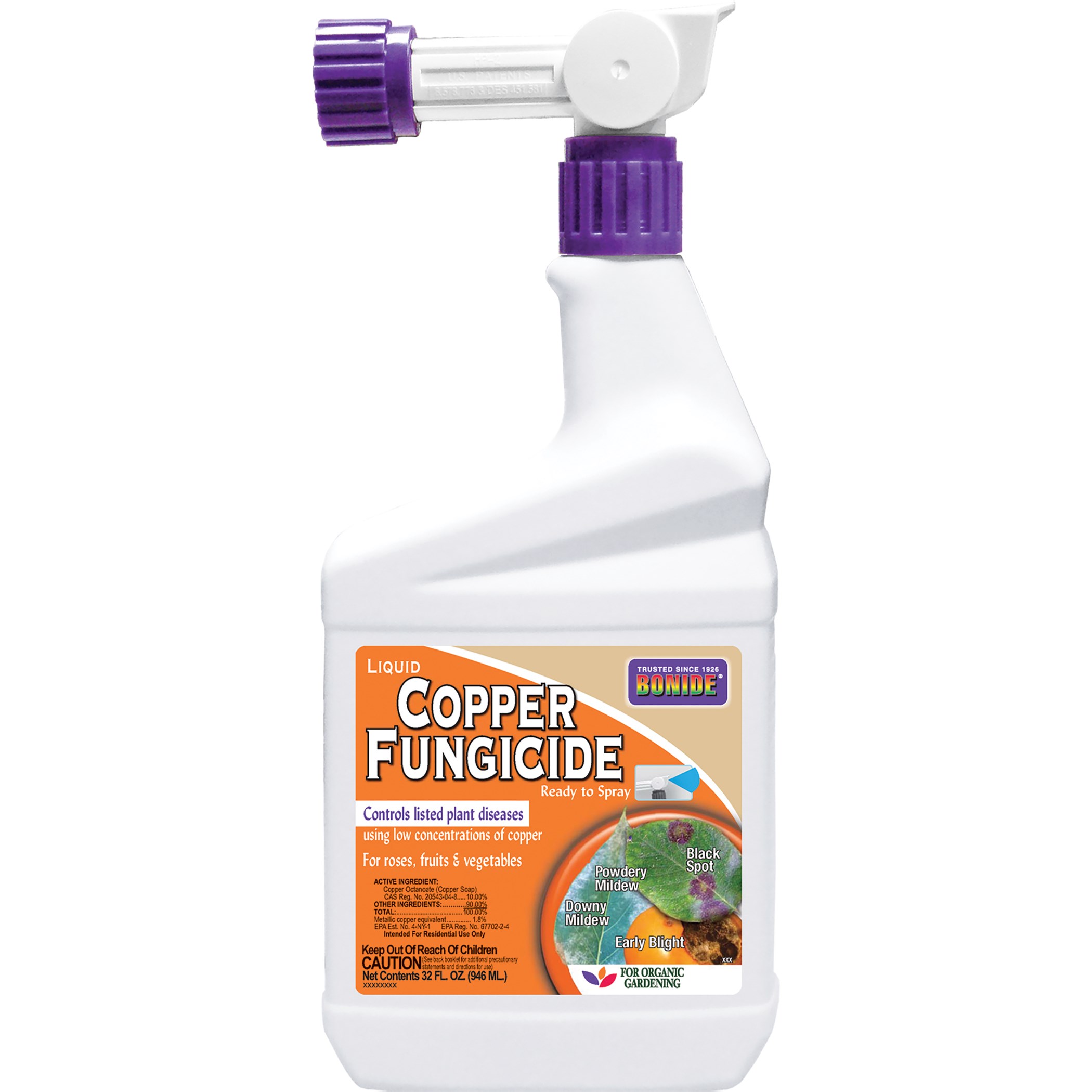 Bonide 32oz Copper Fungicide RTS — priced per each; minimum 6; multiples of 6