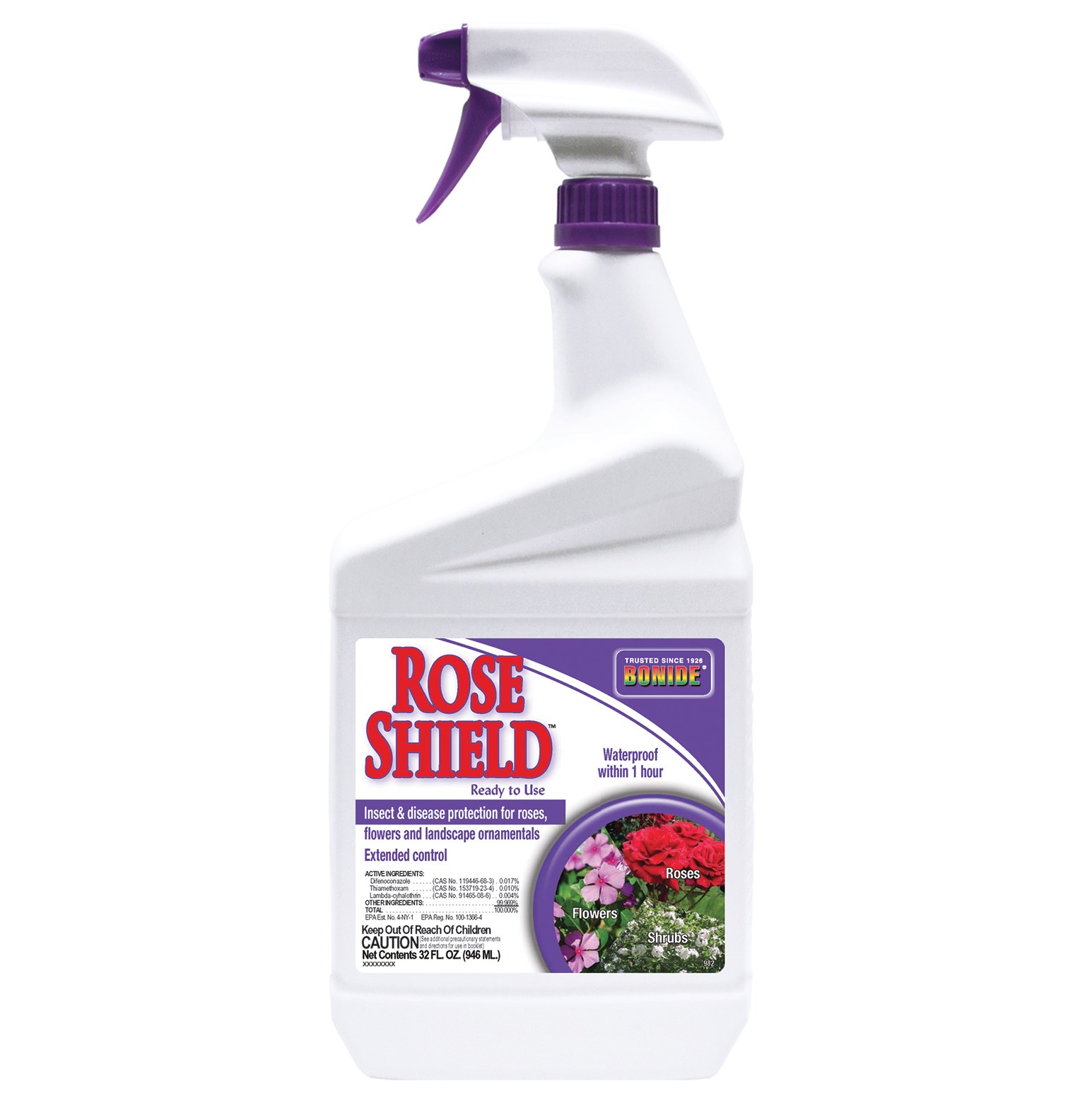 Bonide 1qt Rose Shield RTU — priced per each; minimum 12; multiples of 12