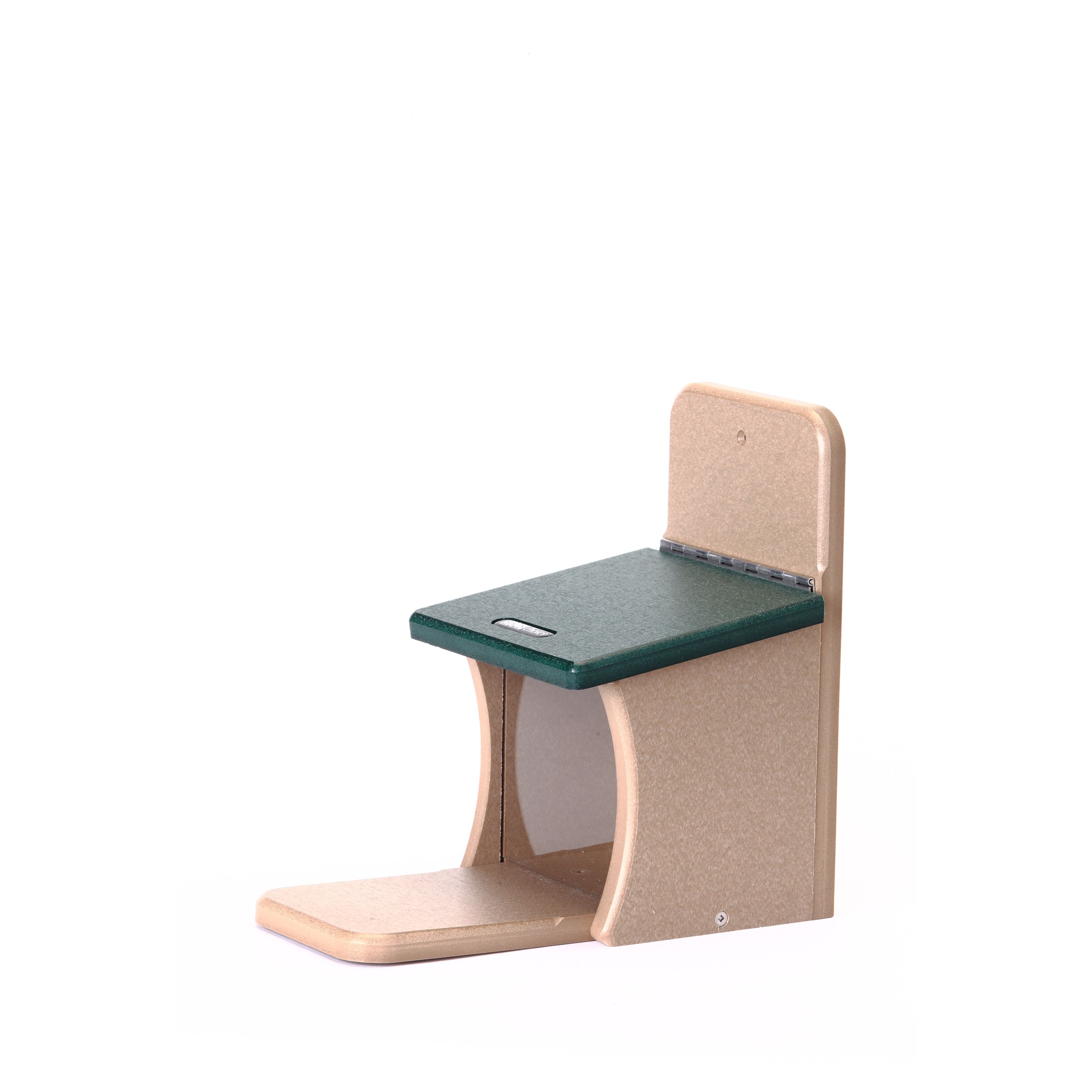 Birds Choice Squirrel Feeder Recycled Plastic Tan & Green