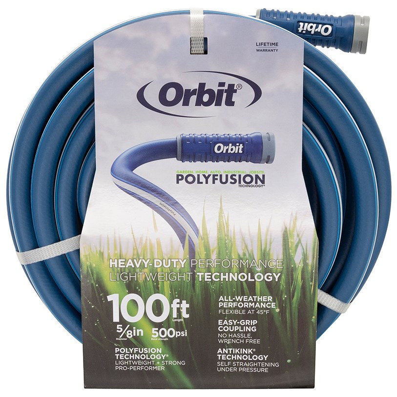 Orbit 100'x5/8" Polyfusion Garden Hose