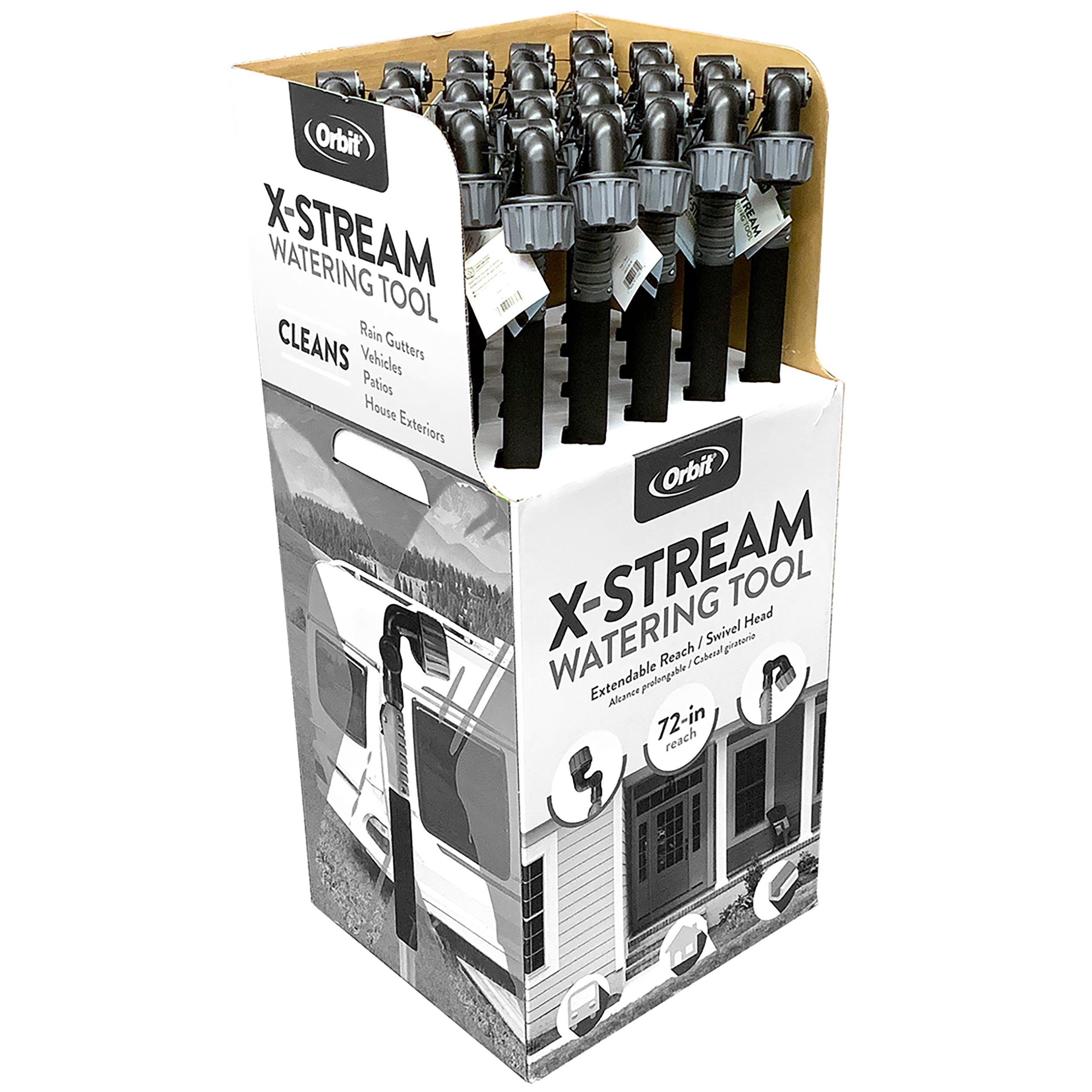 Orbit 72" X-Stream Telescope Nozzle — priced per each; minimum 20; multiples of 20