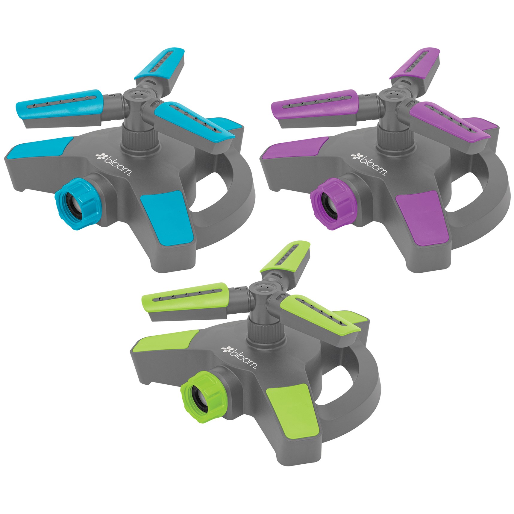 Bond Bloom 3-Arm Sprinkler — priced per each; minimum 6; multiples of 6
