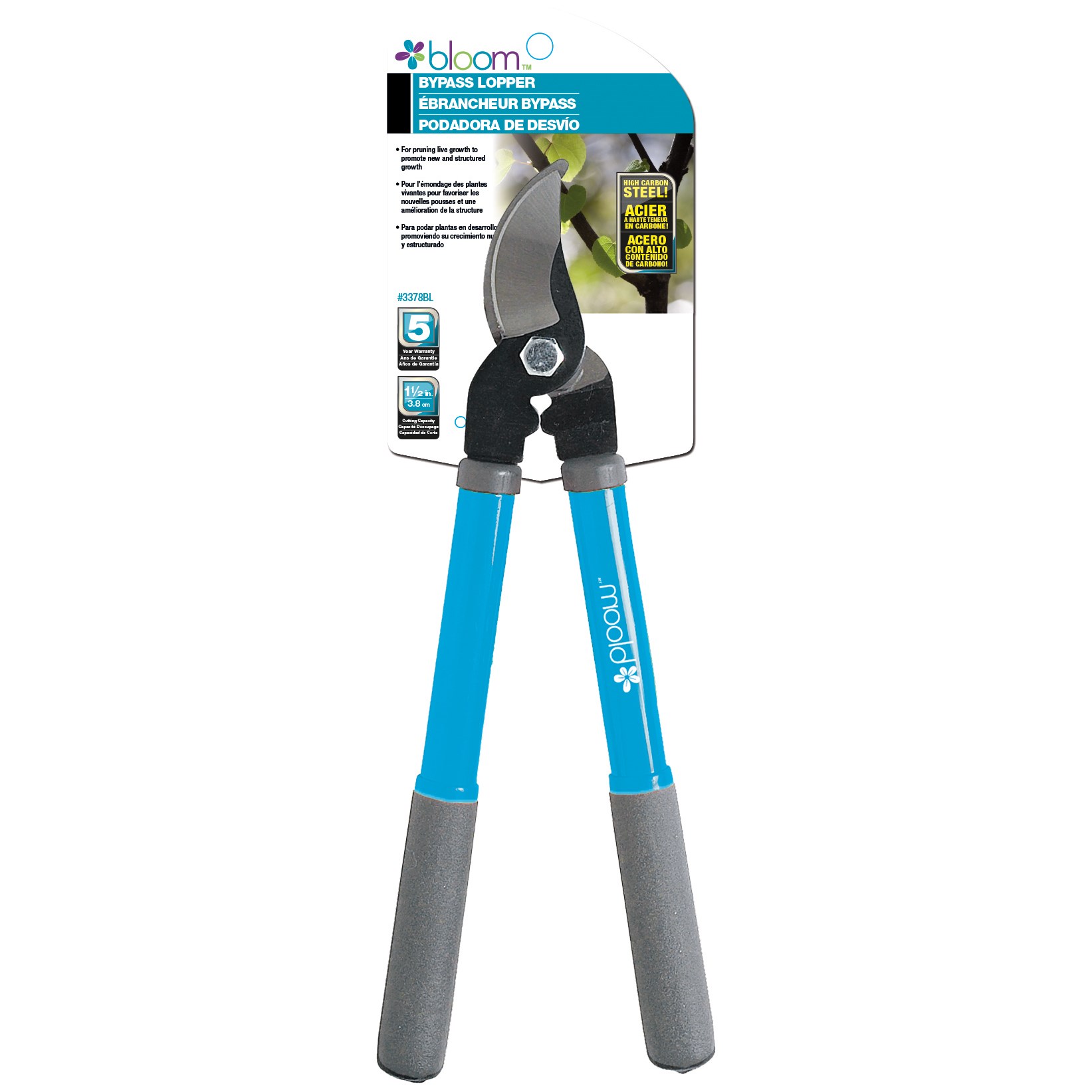 Bond Bloom 15" Mini Bypass Lopper — priced per each; minimum 6; multiples of 6