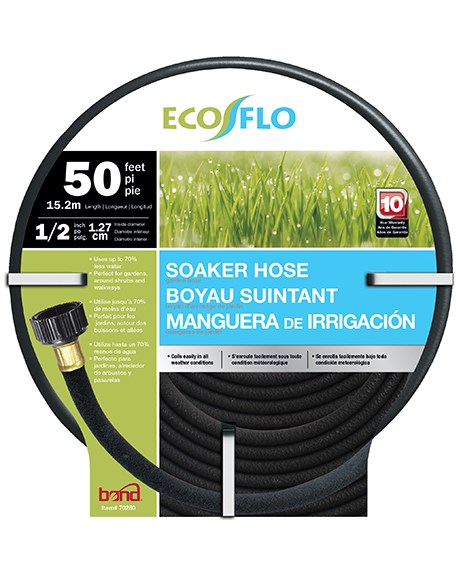 Bond 50'x1/2" Soaker Hose — priced per each; minimum 5; multiples of 5