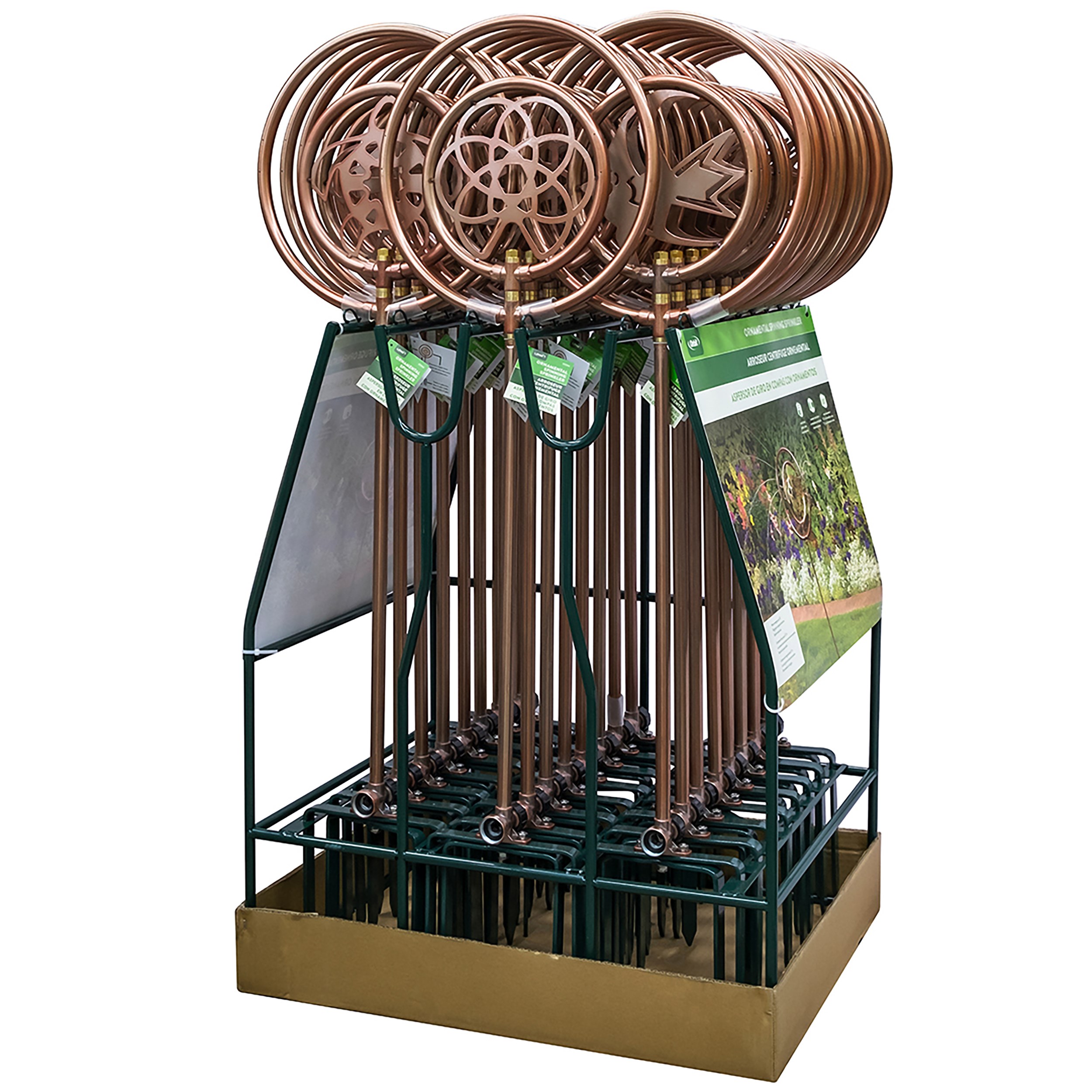 Orbit Spinning Sprinkler with Rack — priced per each; minimum 24; multiples of 24