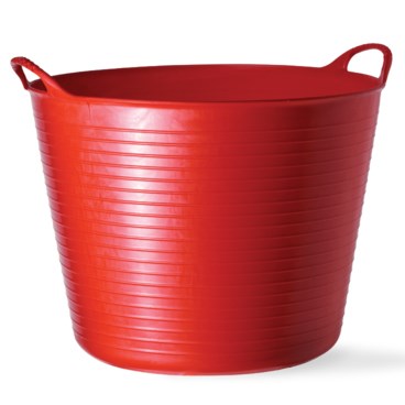 Red Gorilla 3.7gal Tub Small Red — priced per each; minimum 10; multiples of 10
