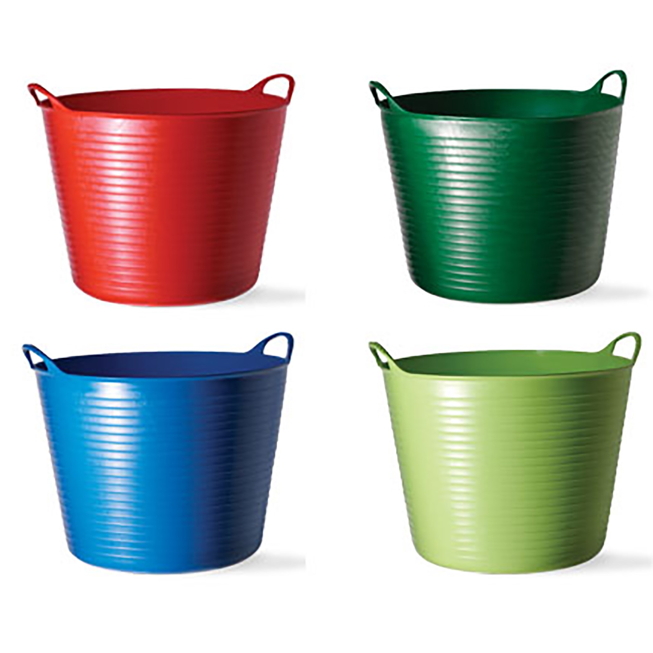 Red Gorilla 3.7gal Tub Small Assorted Colors — priced per each; minimum 12; multiples of 12