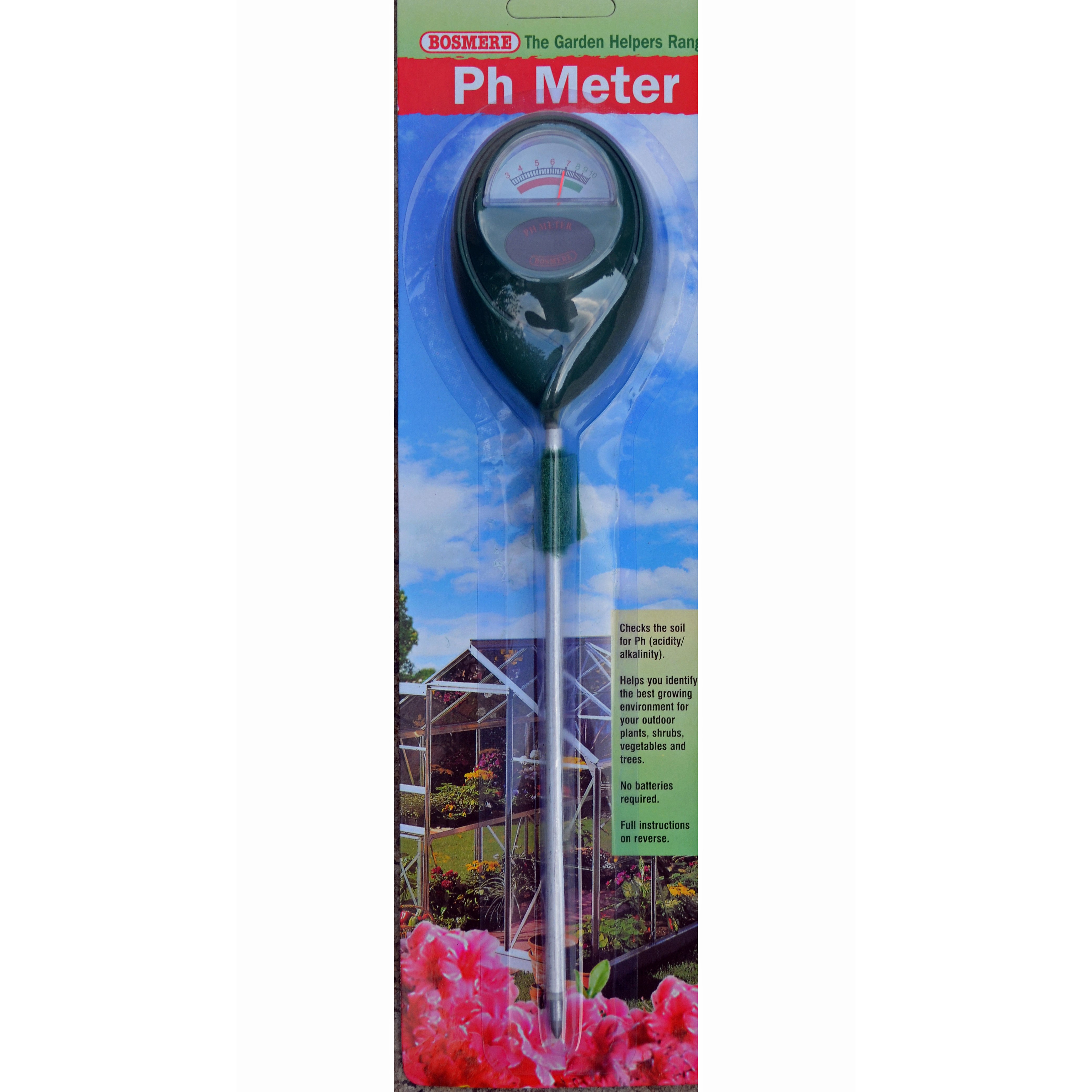 Bosmere pH Meter — priced per each; minimum 6; multiples of 6