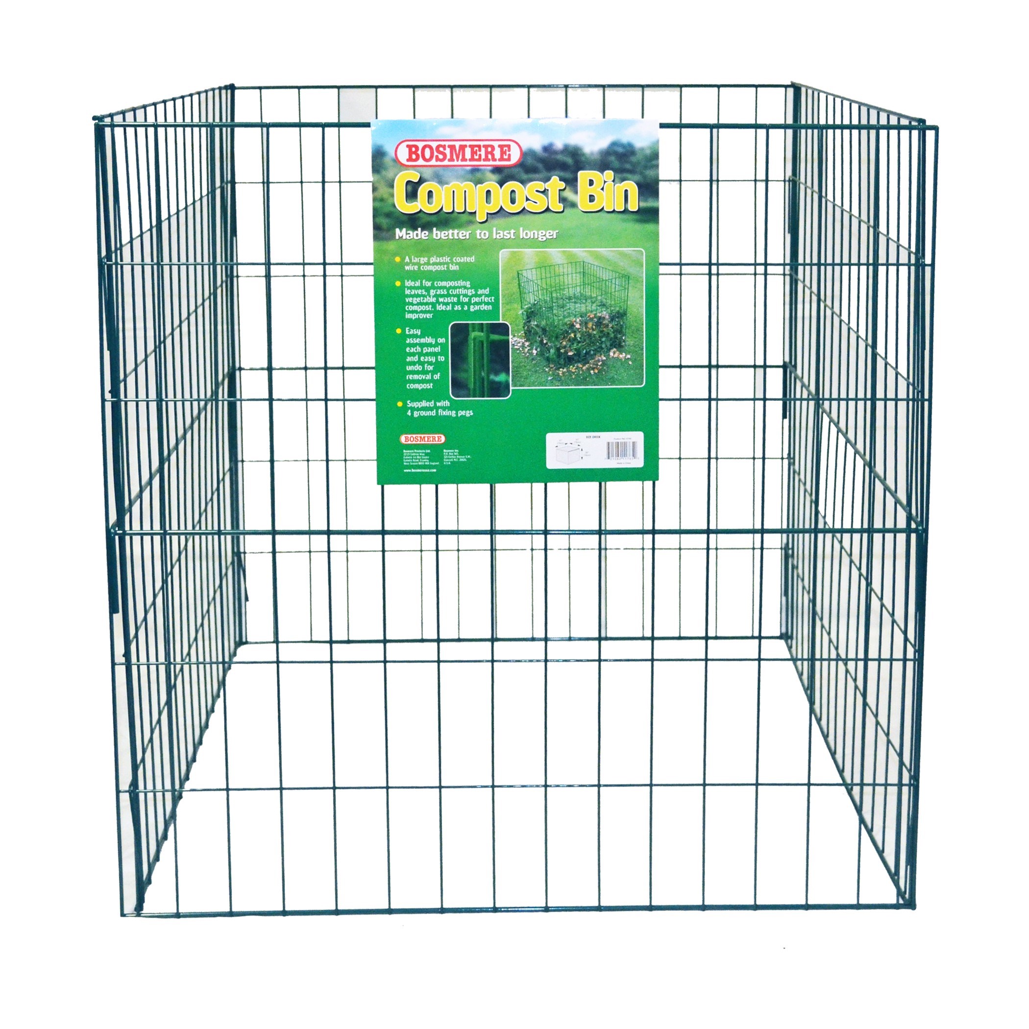 Bosmere 30"x30"x30" Wire Compost Bin