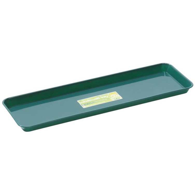 Bosmere 19" Indoor Plant Tray Green — priced per each; minimum 10; multiples of 10