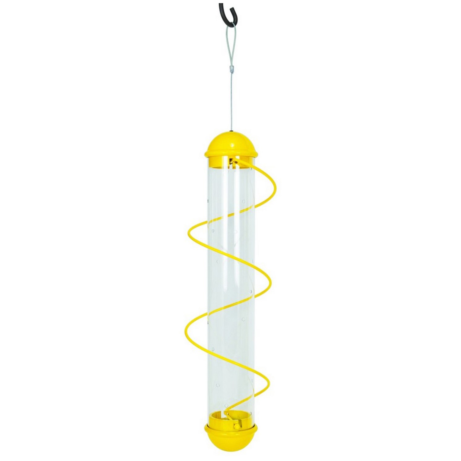 Bird Quest 17" Yellow Spiral Thistle Feeder — priced per each; minimum 4; multiples of 4