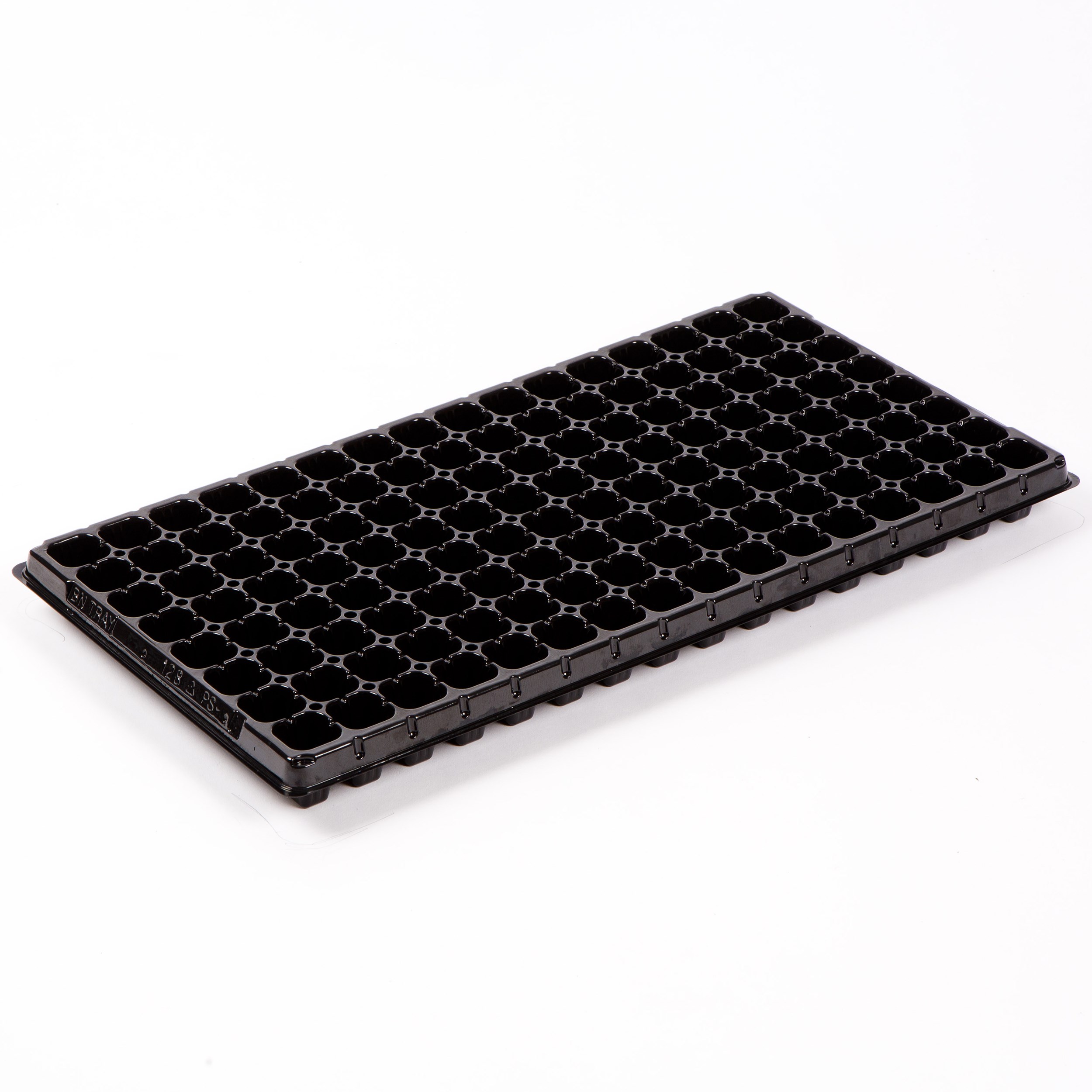 Grower Select 128 Square Plug Tray Gloss 165gm — Case of 100