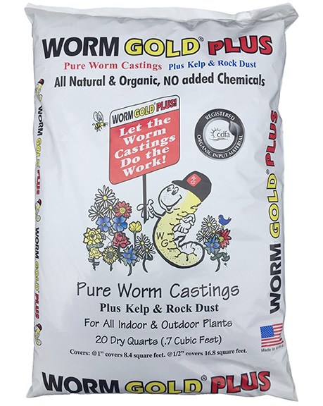Wormgold Plus Castings 8qt — priced per each; minimum 3; multiples of 3