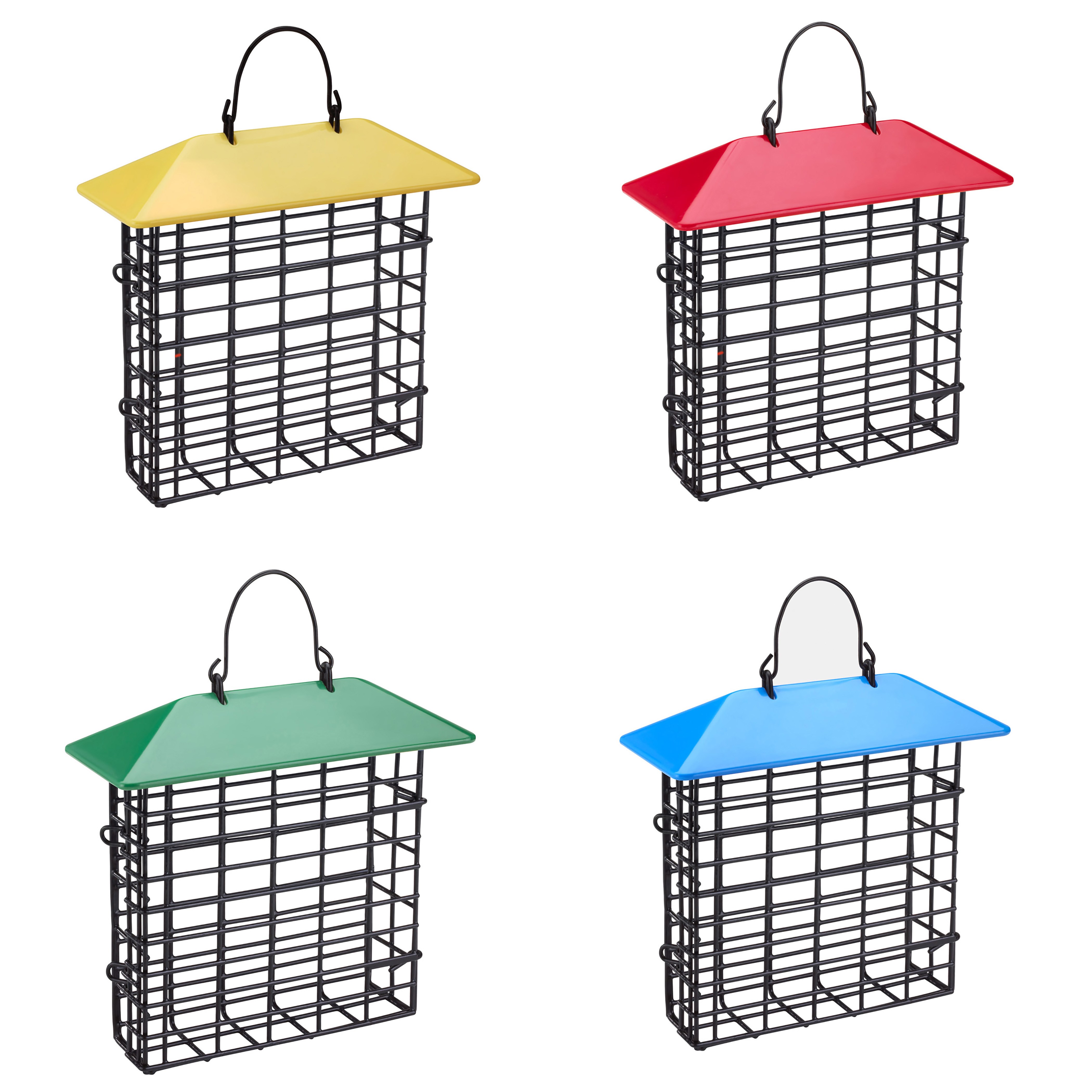 Classic Single Suet Feeder with Weather Guard — priced per each; minimum 4; multiples of 4