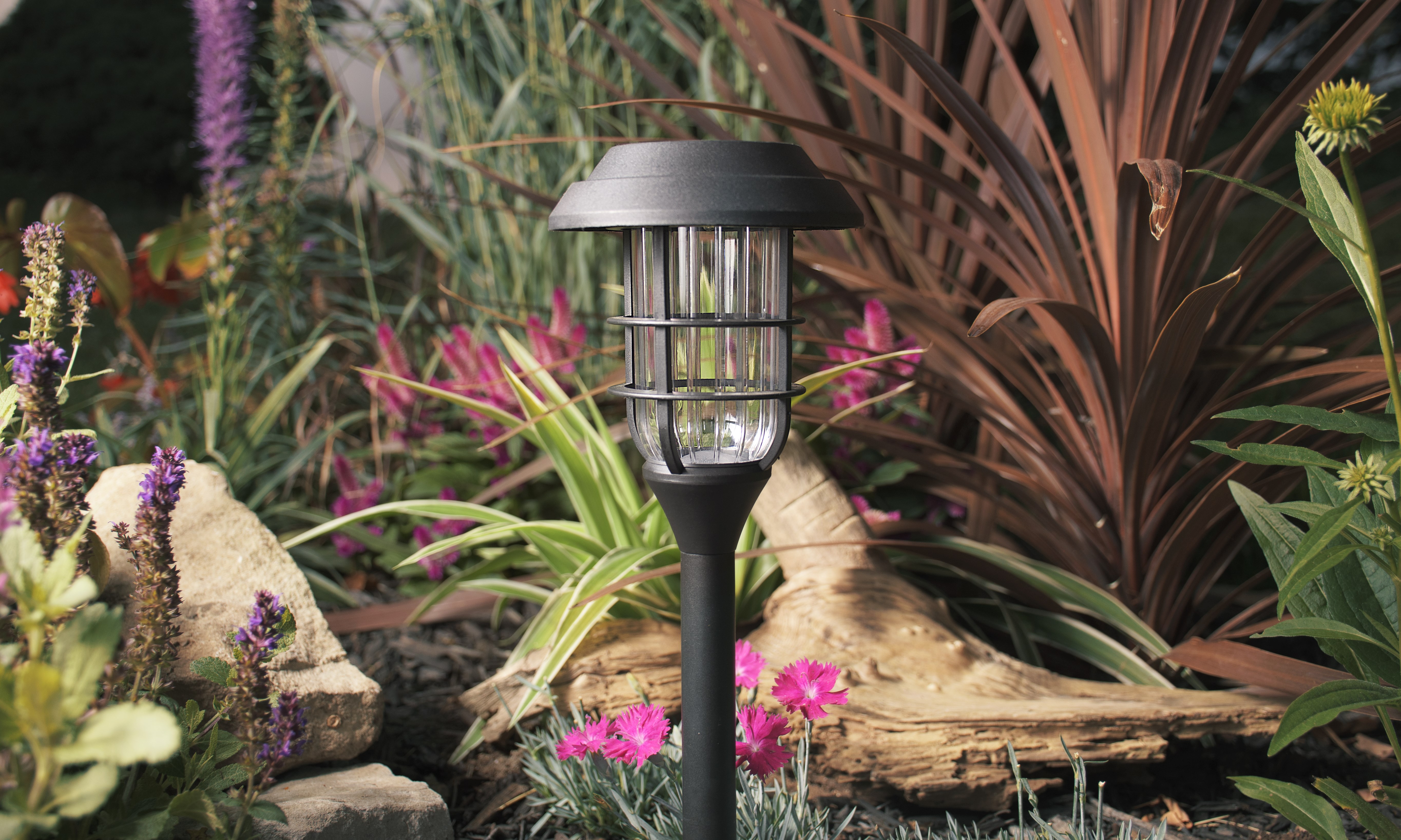 Moonrays Solar Cage Stake Light