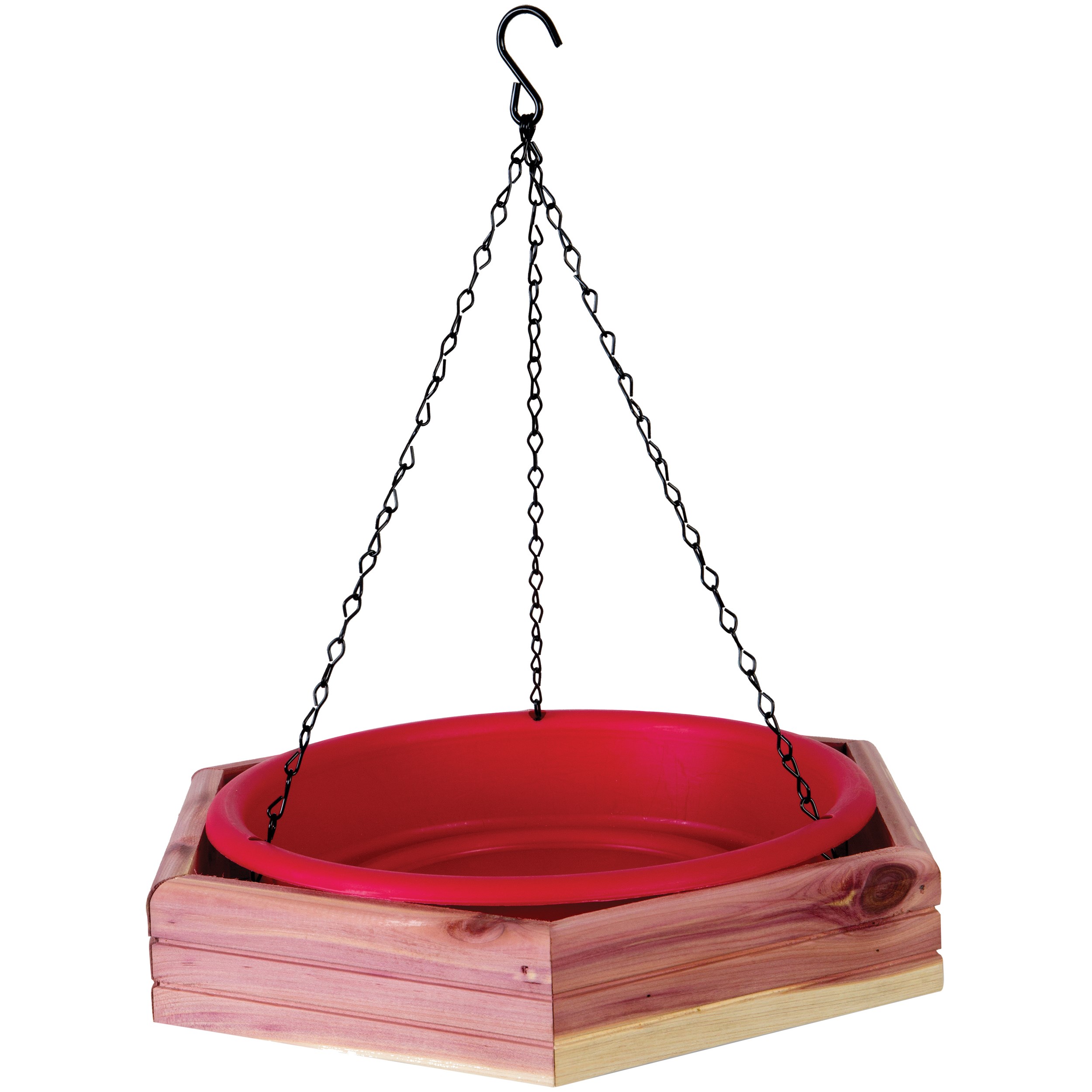 Pennington Cedar Hanging 2 in 1 Bird Bath/Feeder — priced per each; minimum 6; multiples of 6