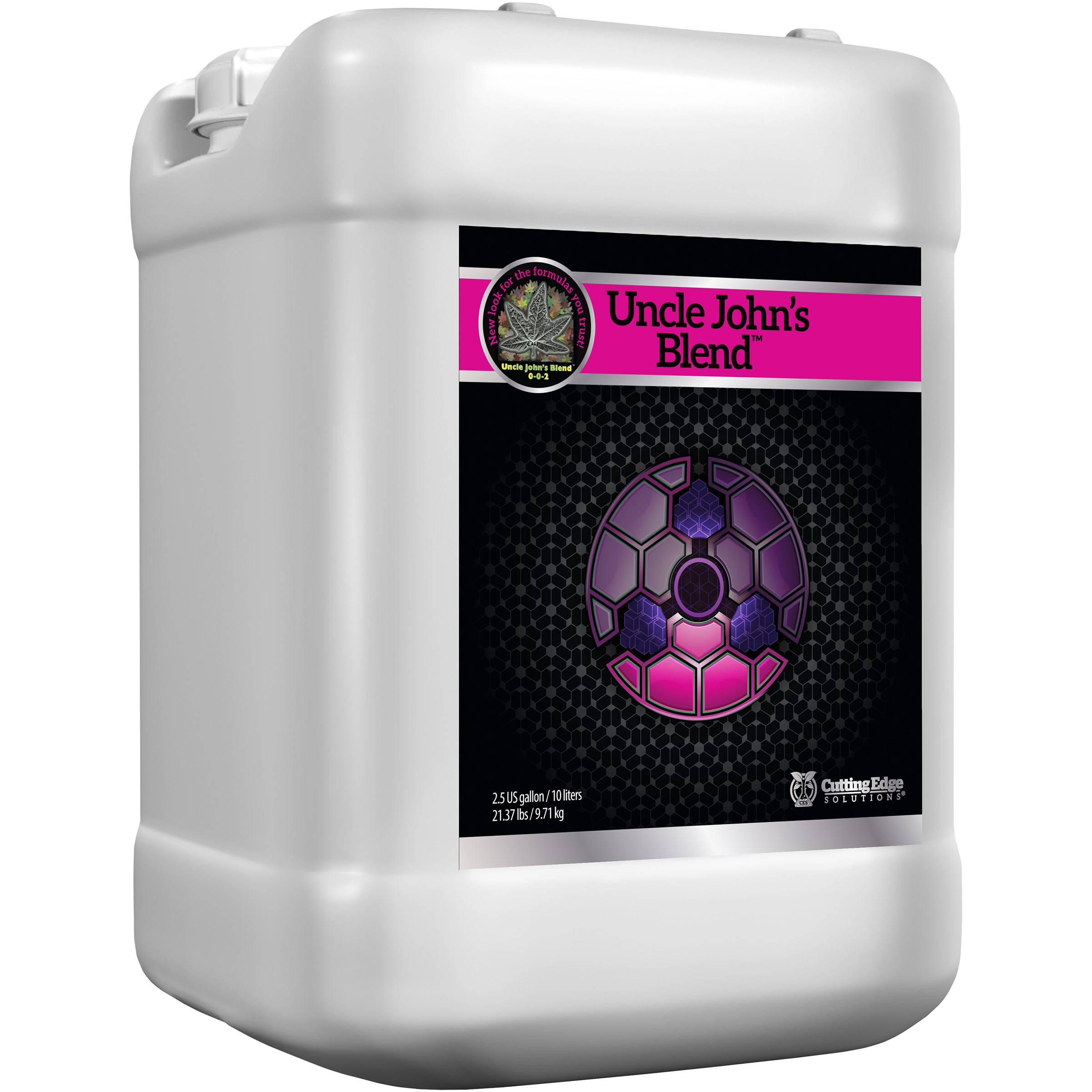 Cutting Edge 2.5 Gallon Uncle Johns Blend 0-0-2