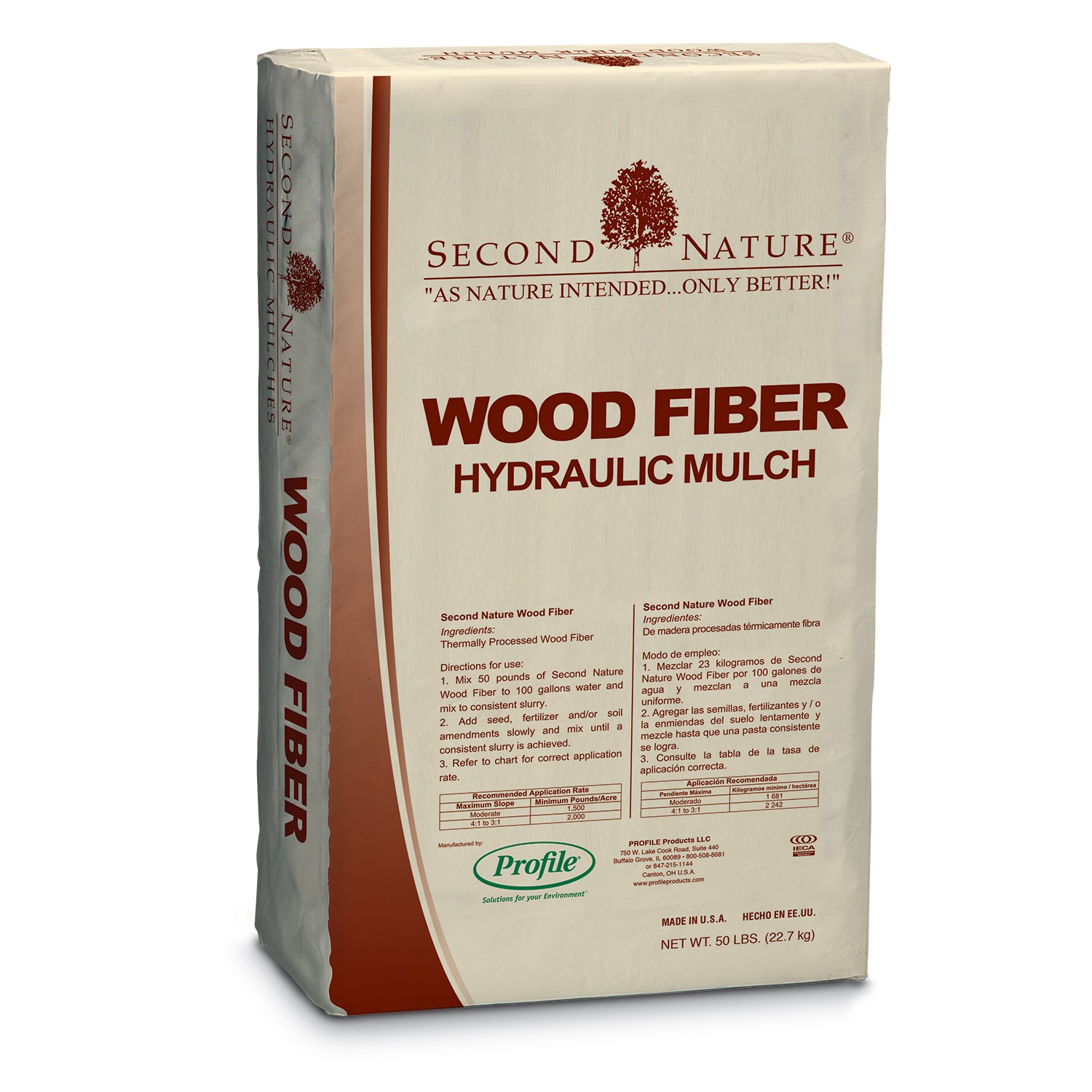 Profile 50# Blend w/ Tack Mulch — Single Unit