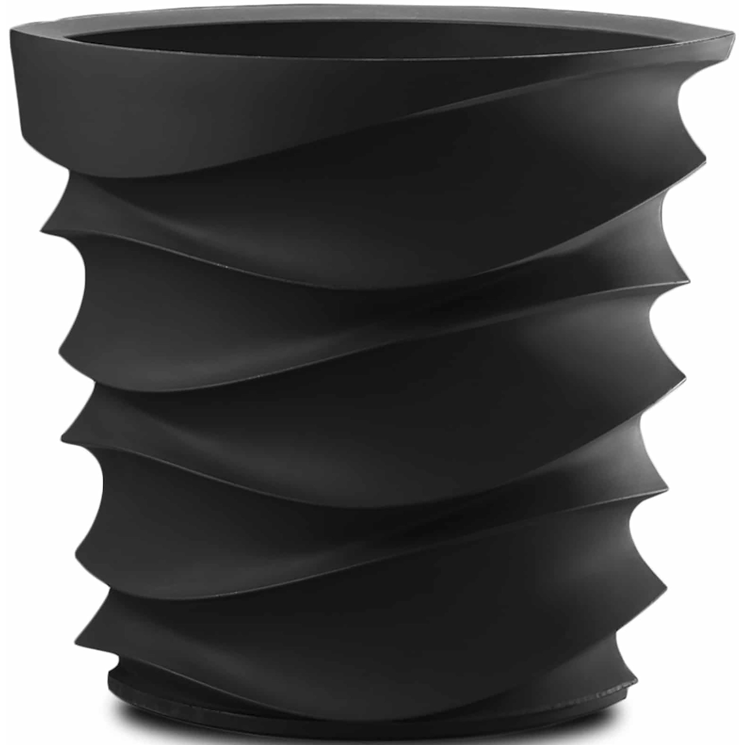 Crescent 26" Eye Am Planter Caviar Black