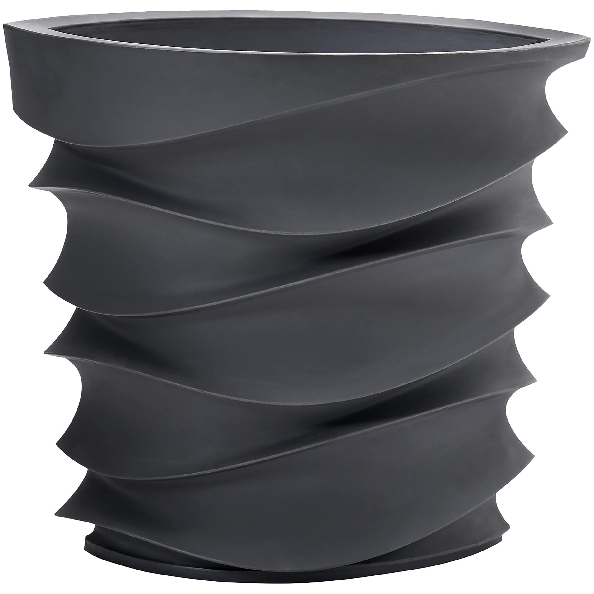 Crescent 26" Eye Am Planter Slate