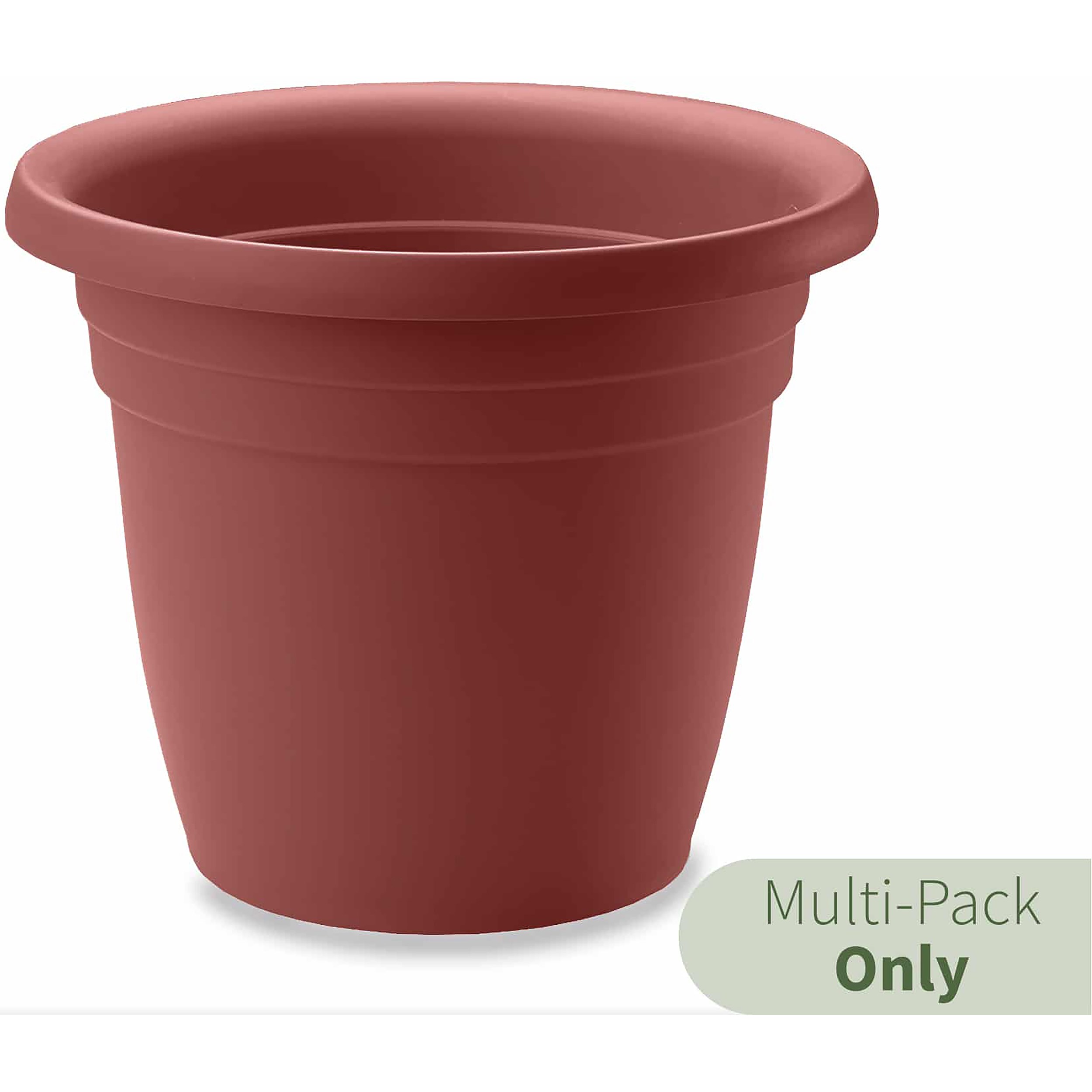 Crescent 8" Emma Planter Clay — priced per each; minimum 12; multiples of 12