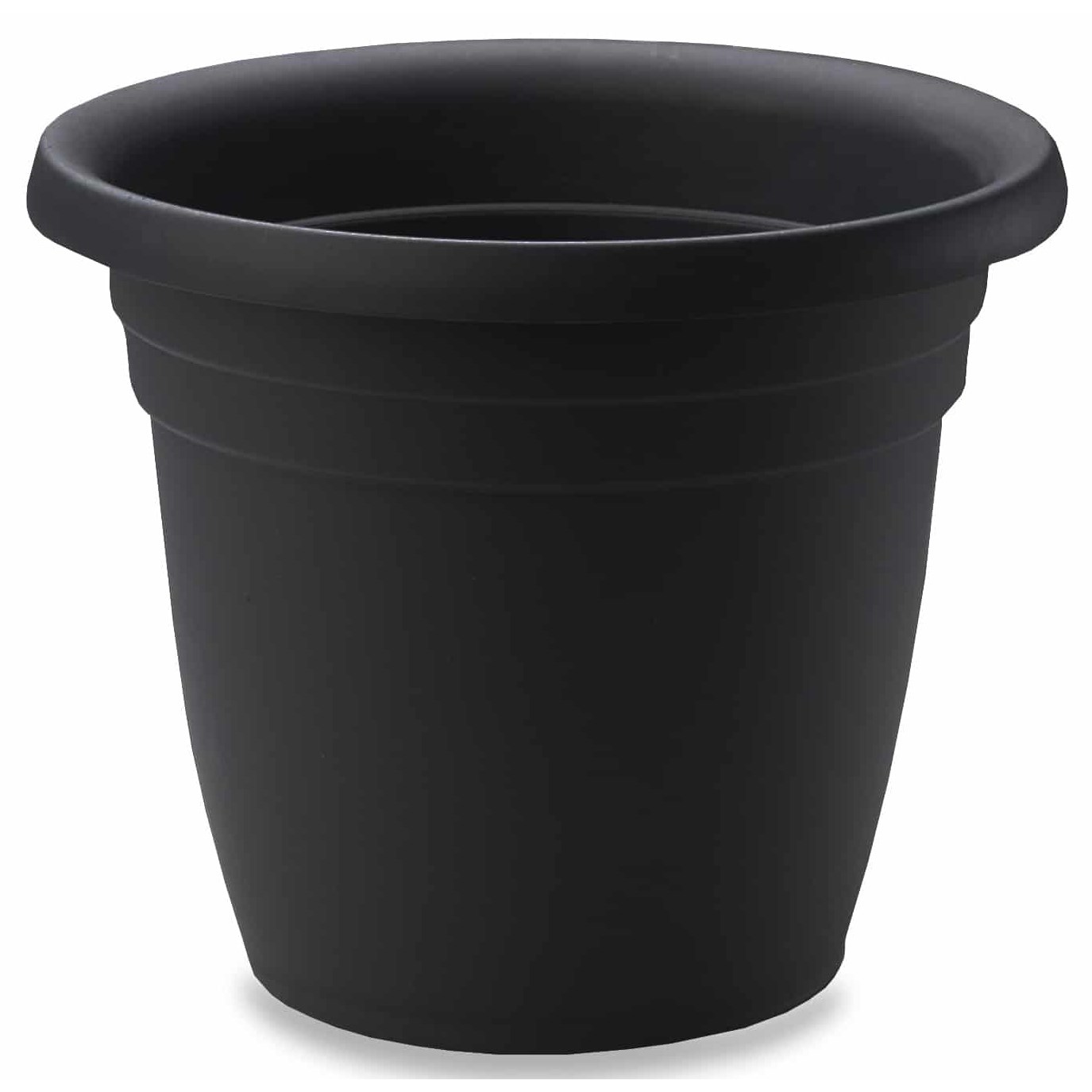 Crescent 16" Emma Planter Black