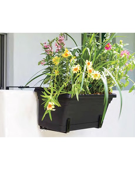 Crescent Adjustable Bracket for Ella Rail Planter — priced per each; minimum 6; multiples of 6