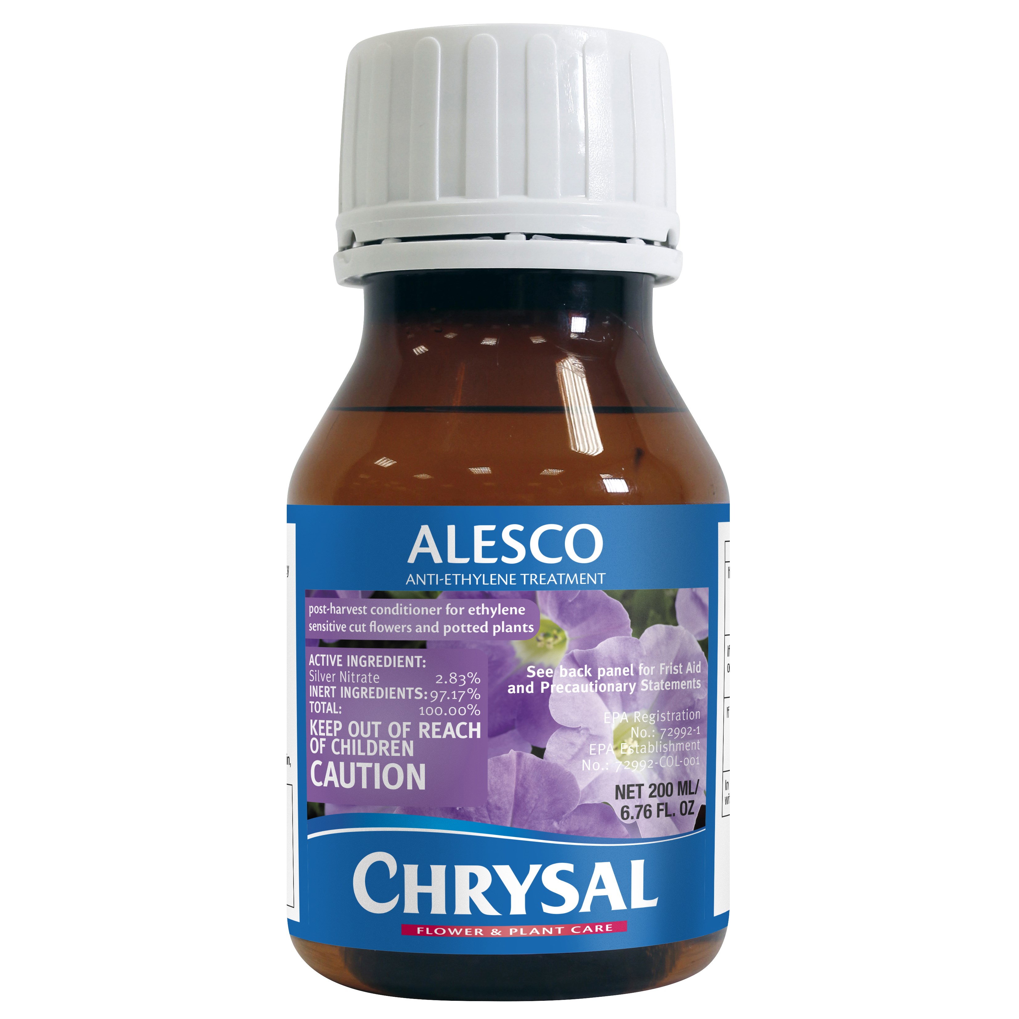 Chrysal Alesco 200ml Ethylene blocker ( silver nitrate ) — Single Unit