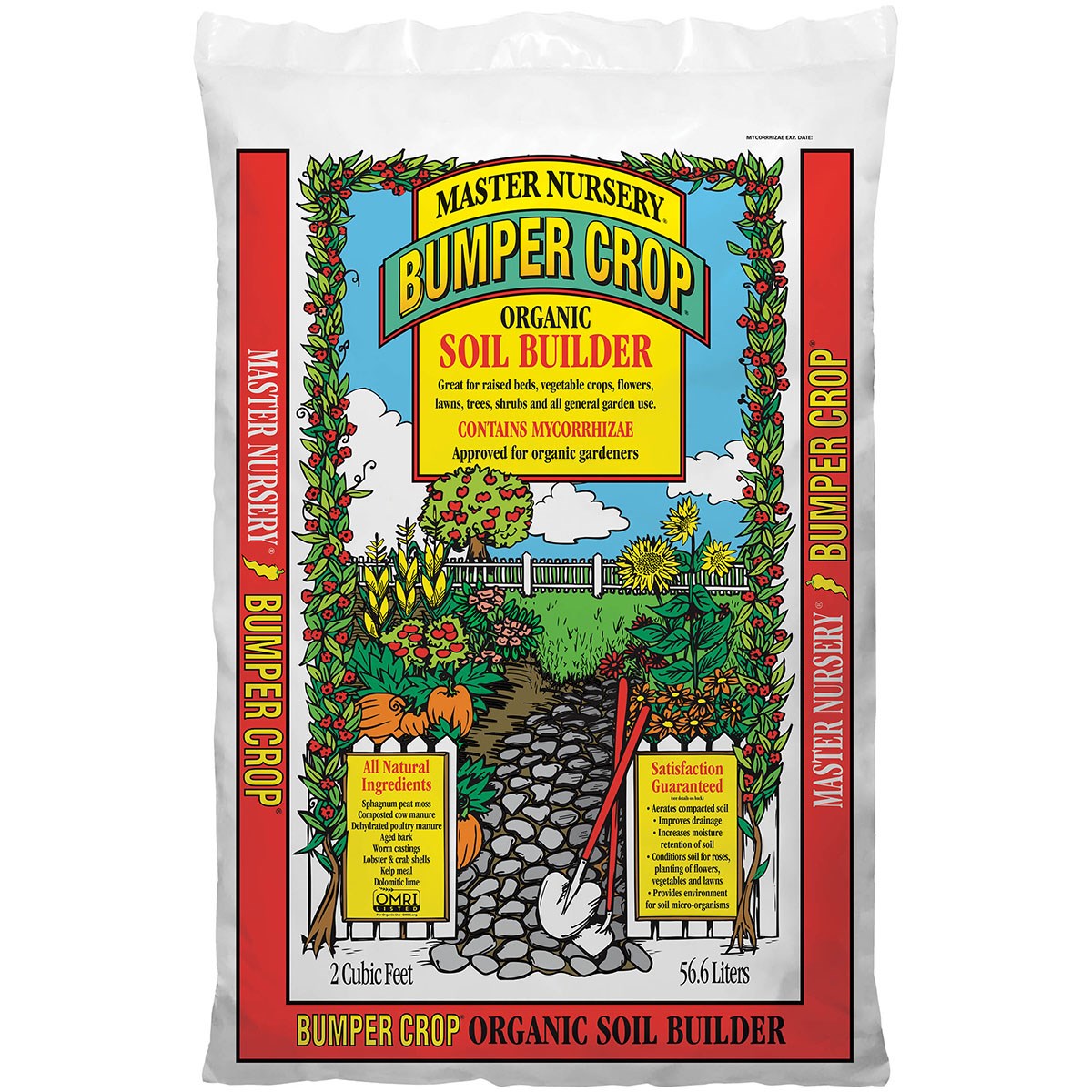 Master Nursery 2cf Bumper Crop Soil — Single Unit