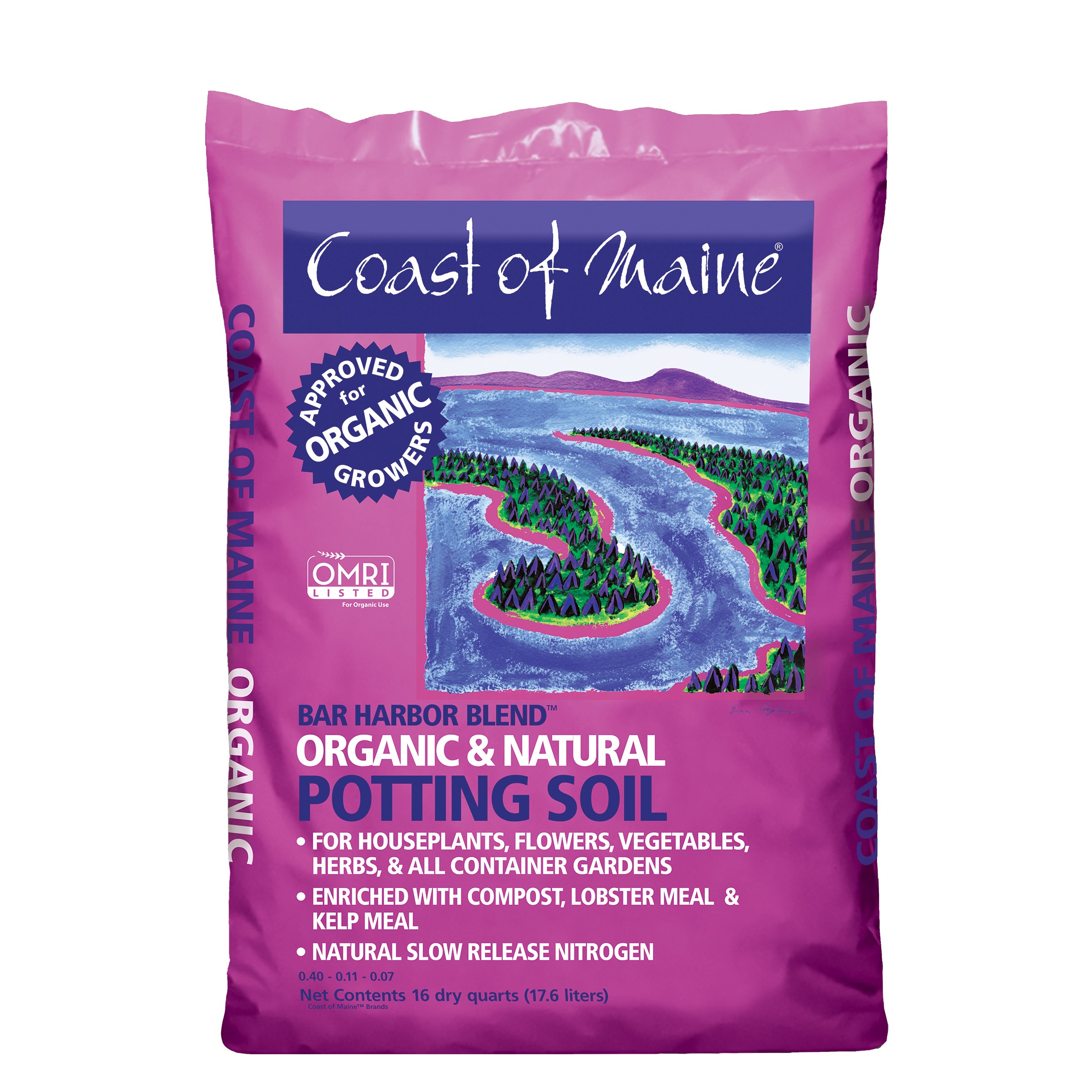 CME 16qt Bar Harbor Potting Soil — Single Unit