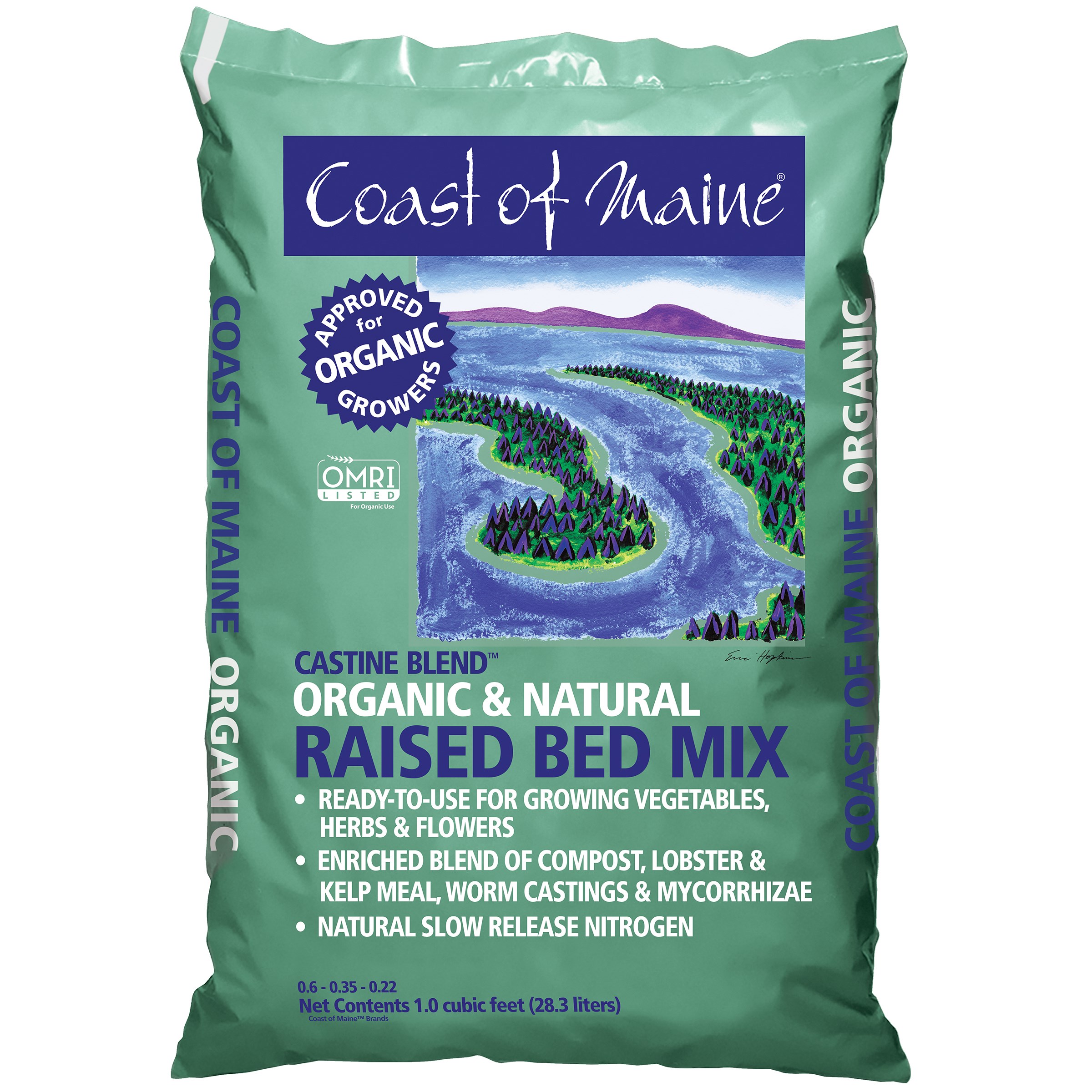 CME 1cf Castine Blend Raised Bed Mix — Single Unit