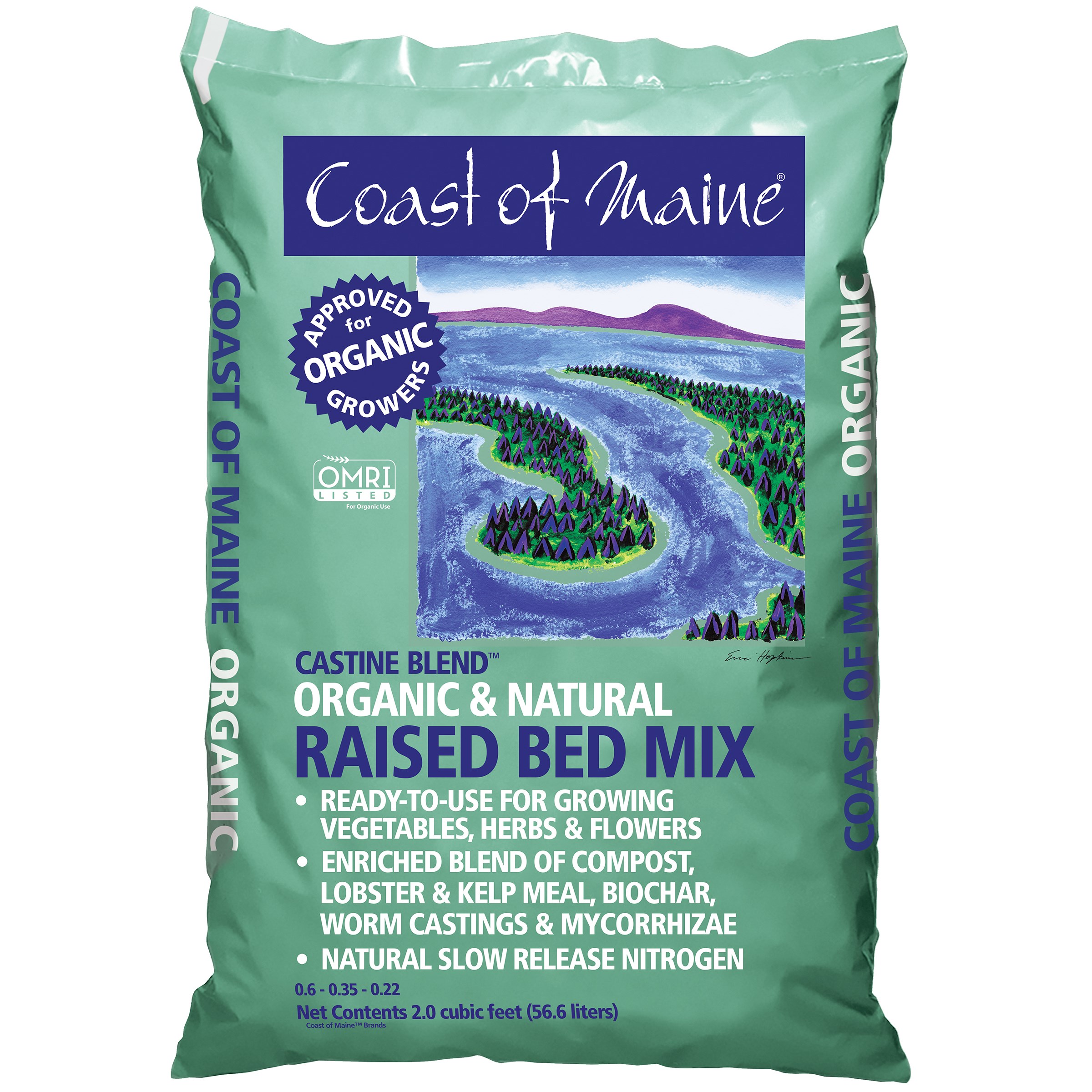 CME 2cf Castine Blend Raised Bed Mix — Single Unit
