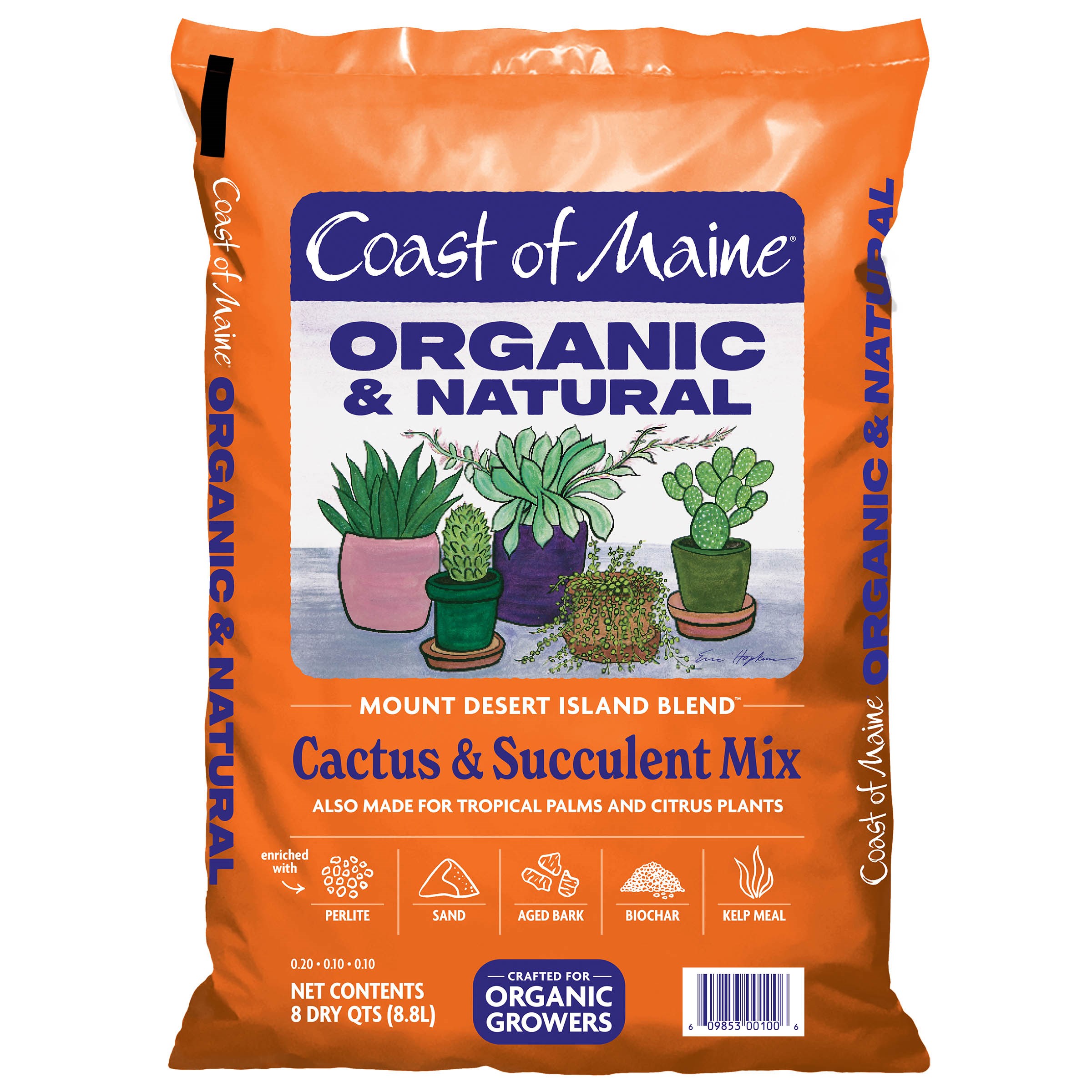 CME 8qt Cactus & Succulent Mix — priced per each; minimum 8; multiples of 8