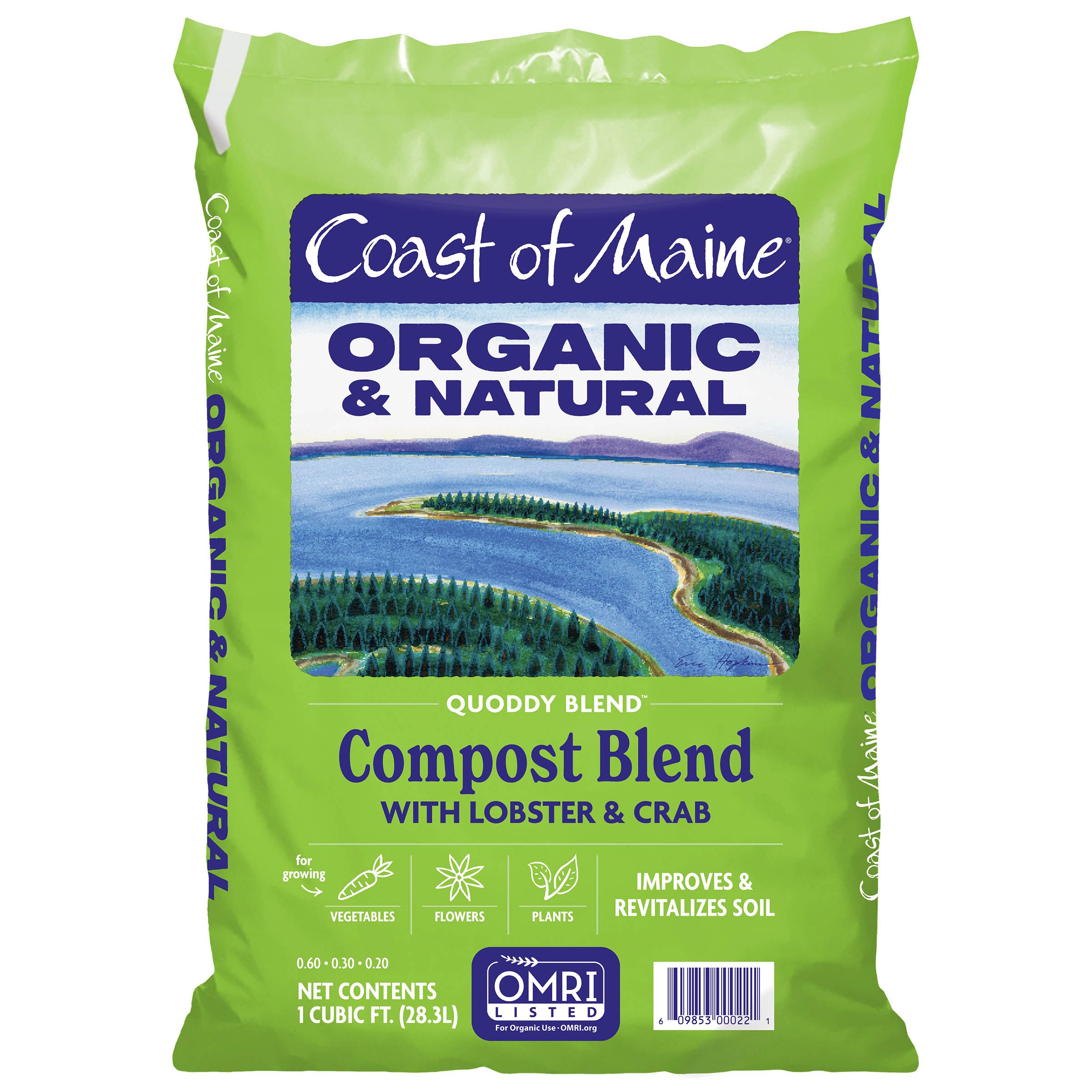 CME 1cf Quoddy Blend Lobster Compost — priced per each; minimum 5; multiples of 5