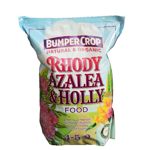 Master Nursery 4# Bumper Crop Rhodedendron Azalea Holly Food 4-5-2 — priced per each; minimum 12; multiples of 12